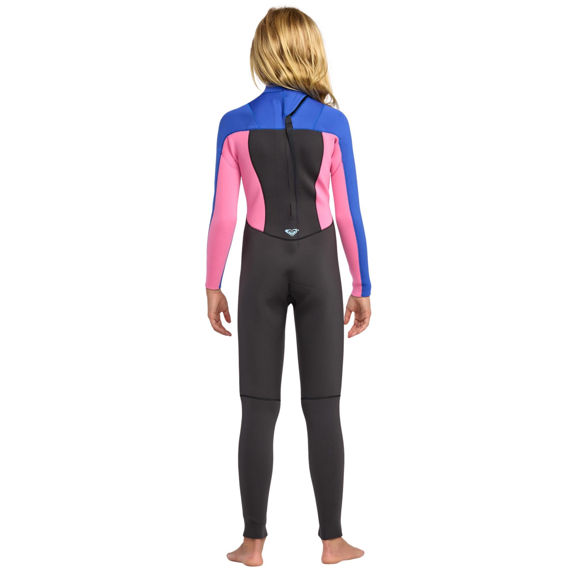 Traje de surf con cremallera en la espalda 3/2mm para niños Prologue Roxy - Multicolor Multicolor-2