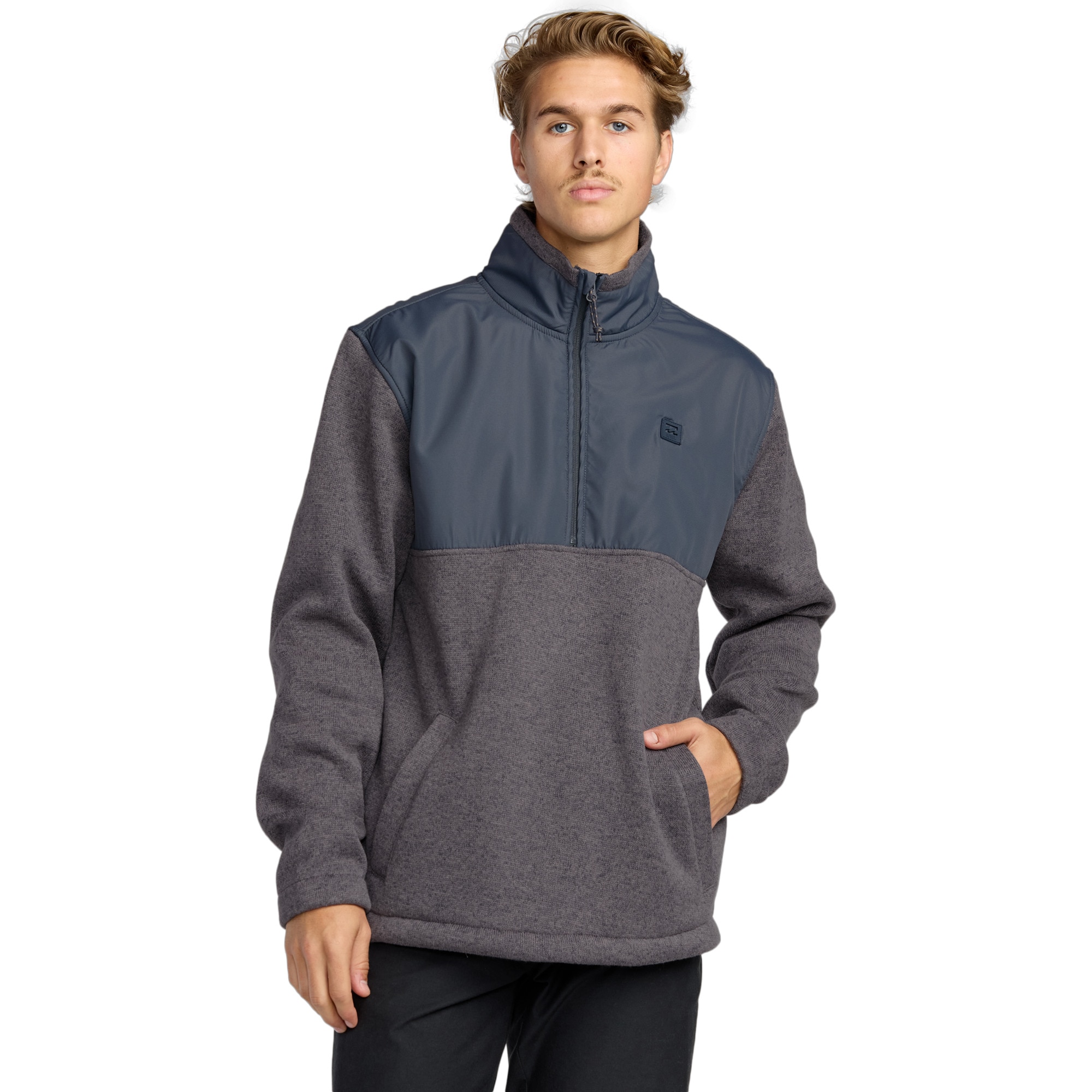 Imagen 0 de Forro polar de hombre Boundary Blocked Billabong Gris / Azul
