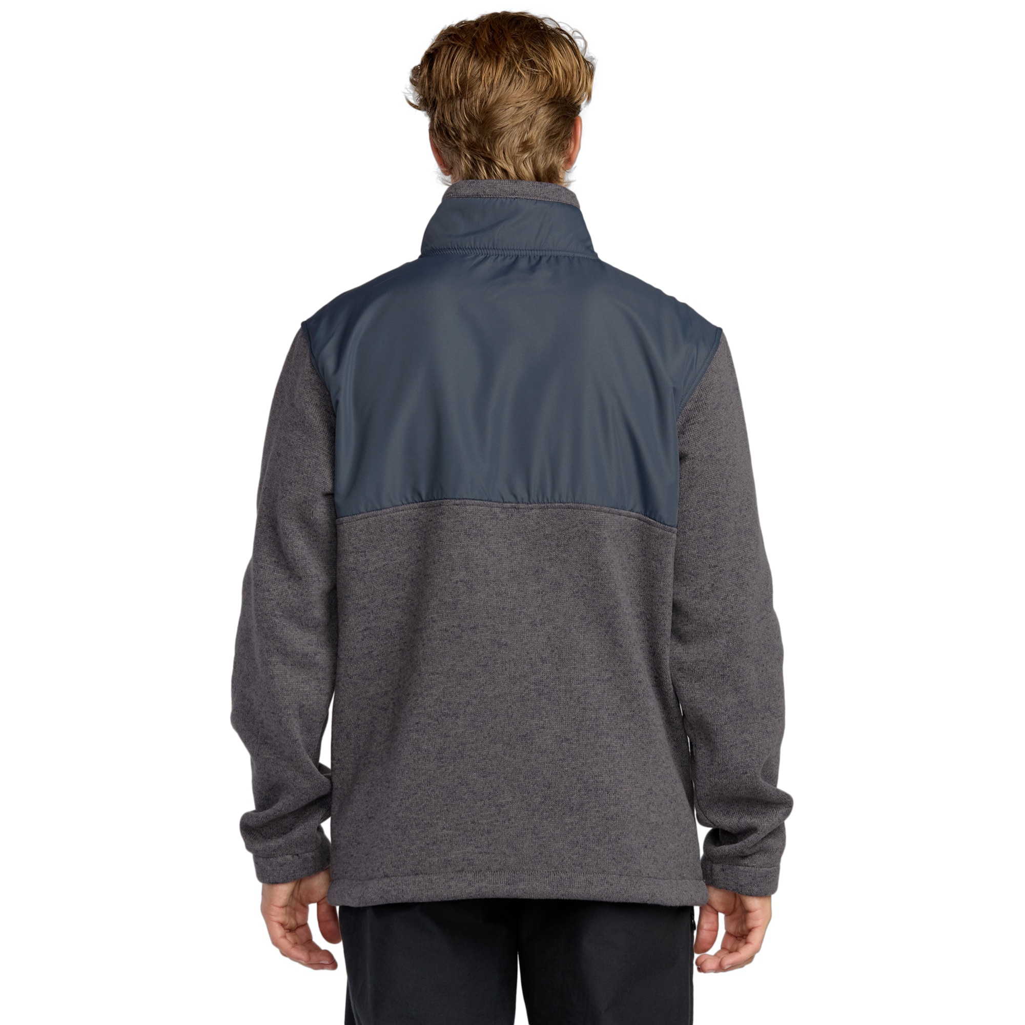 Forro polar de hombre Boundary Blocked Billabong - Gris / Azul Gris / Azul-2
