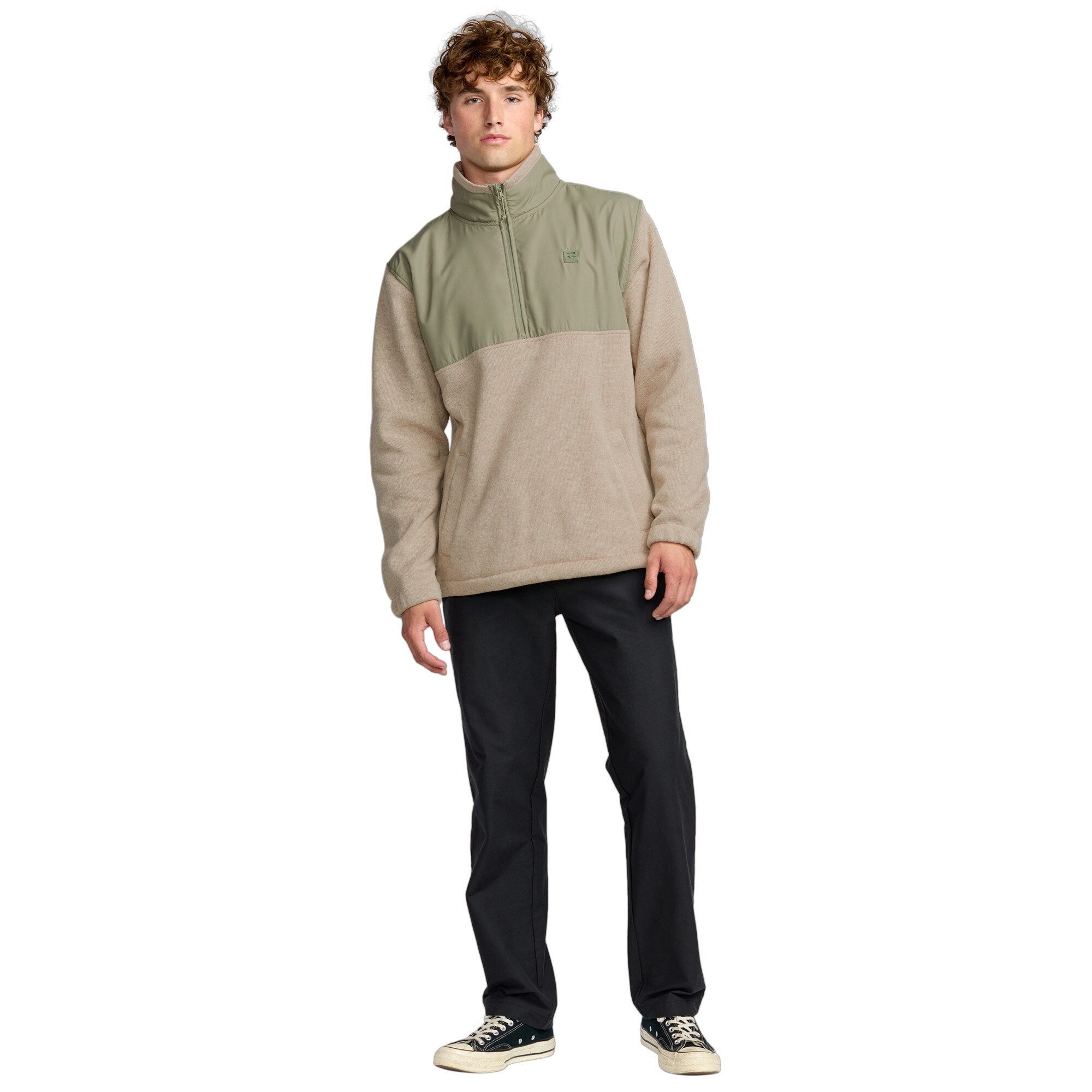 Forro polar de hombre Boundary Blocked Billabong - Beige Beige-3