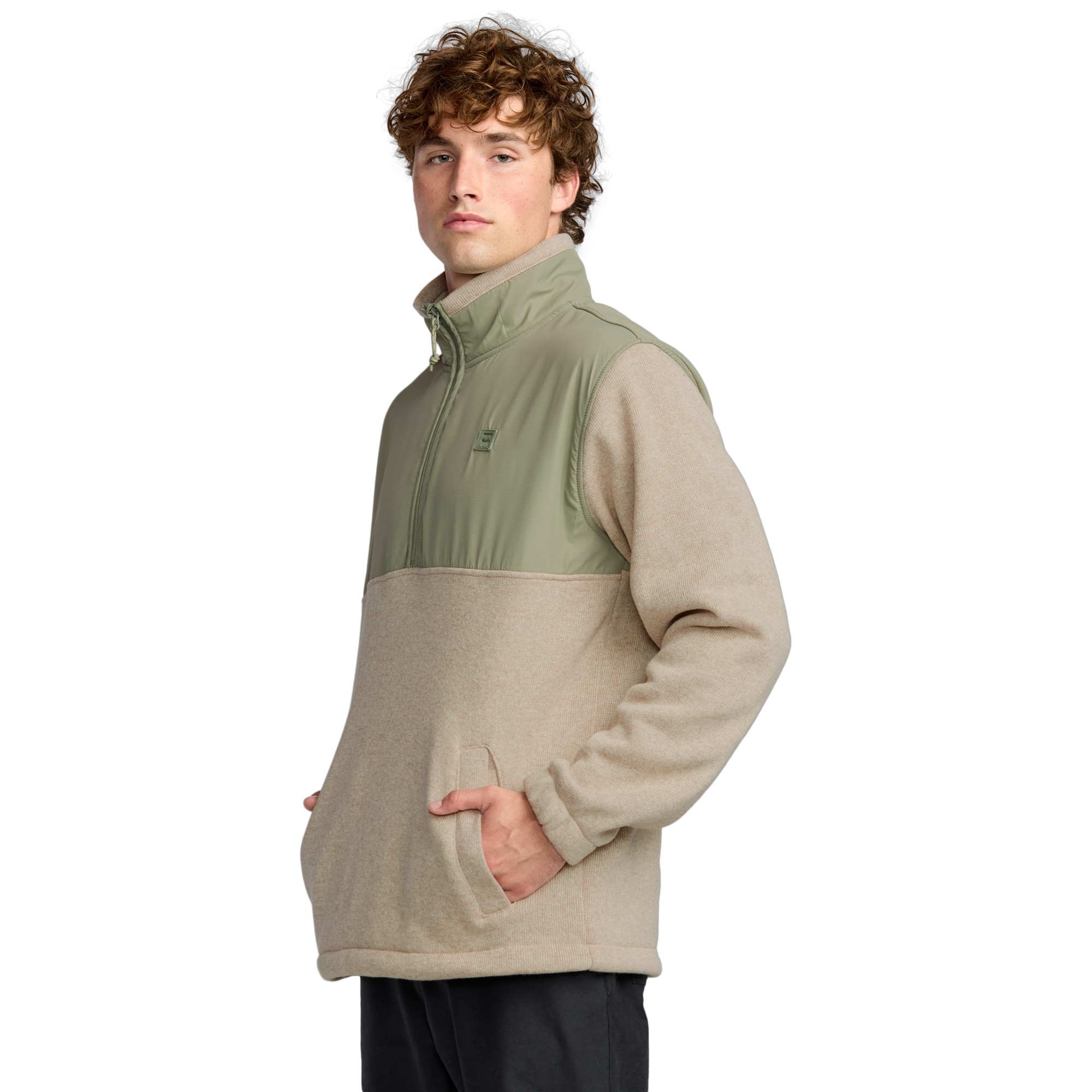 Forro polar de hombre Boundary Blocked Billabong - Beige Beige-4