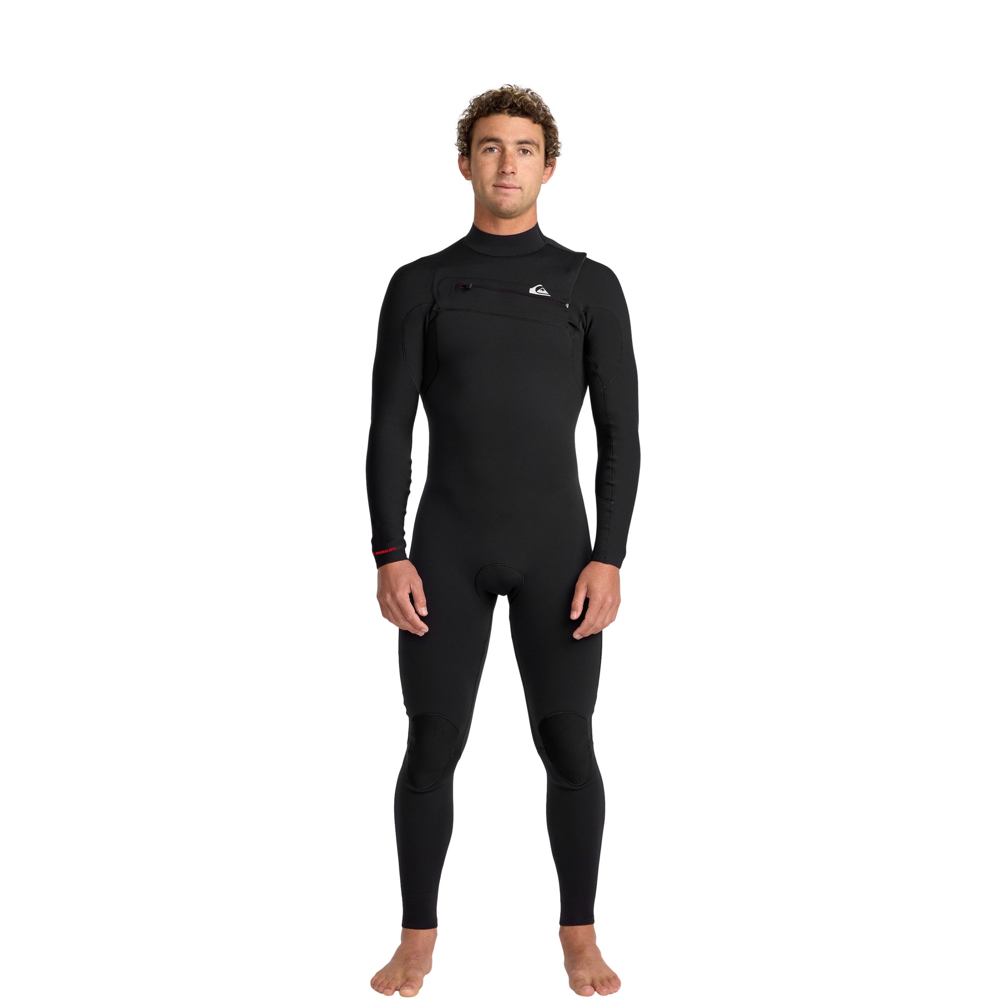 Traje de surf con cremallera en el pecho de hombre 3/2mm Highline 3/2 Quiksilver - Negro Negro-1