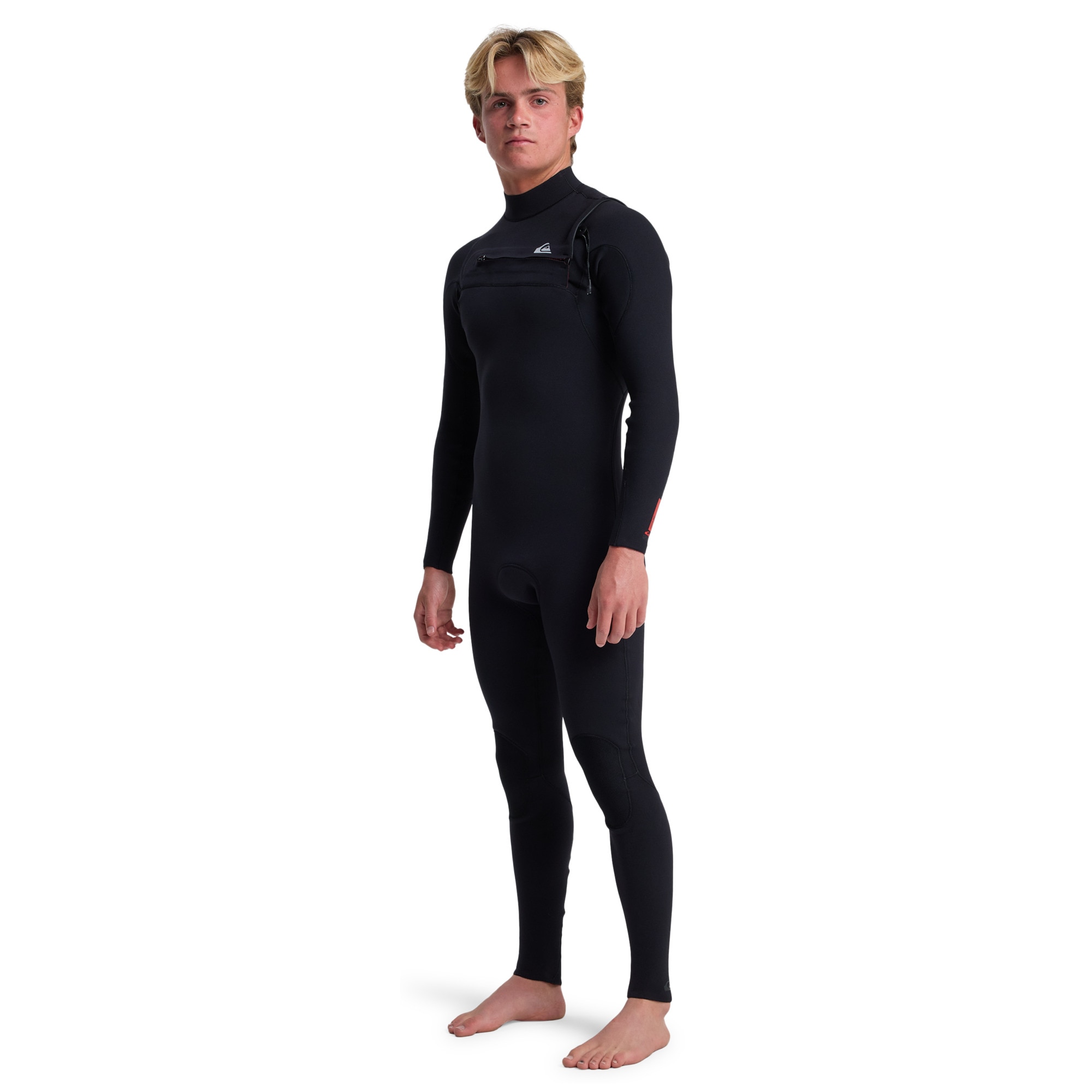 Traje de surf 3/2mm con cremallera en el pecho para hombre Highline Quiksilver - Negro Negro-3