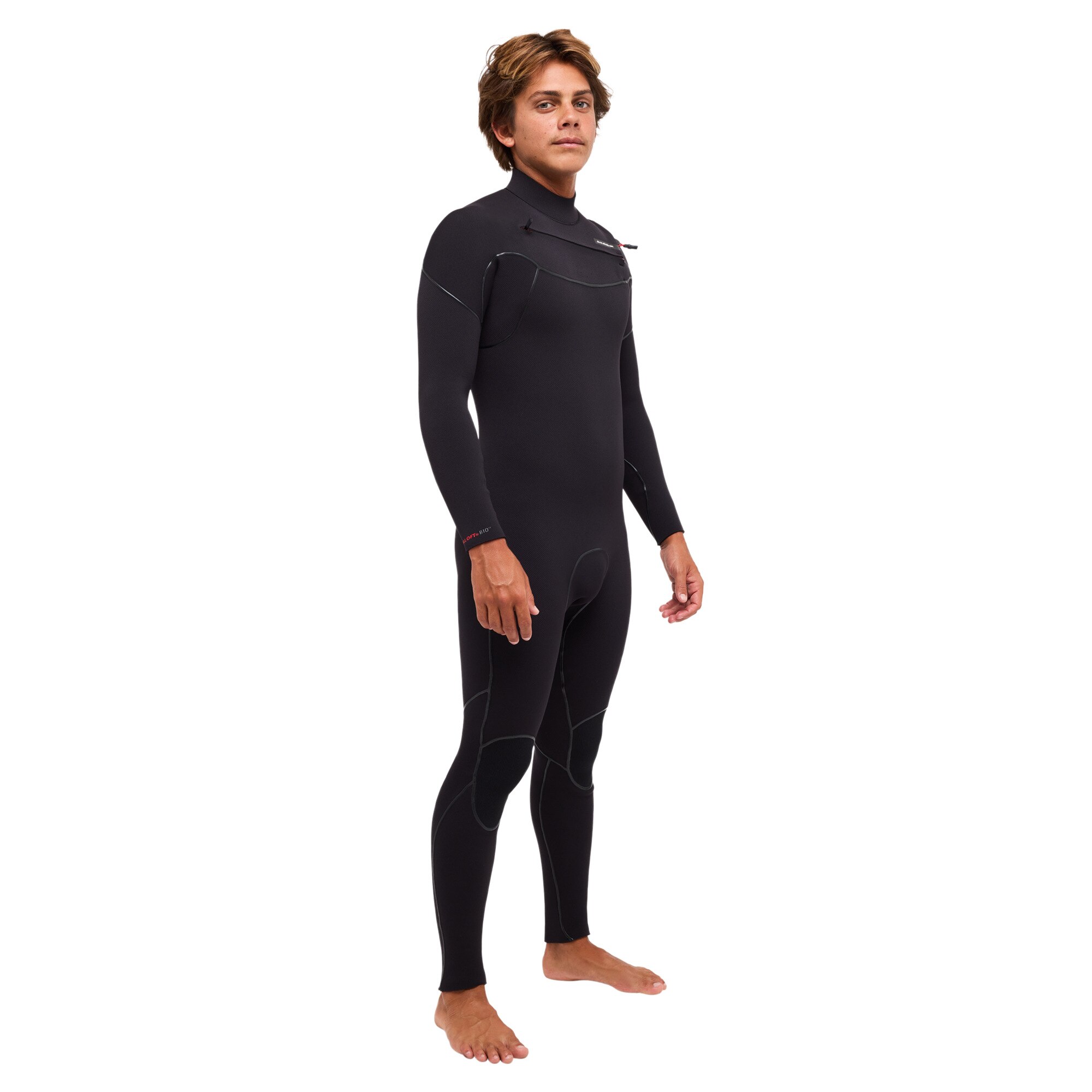 Traje de surf con cremallera en el pecho de hombre Marathon Sessions 4/3mm Quiksilver - Negro Negro-5