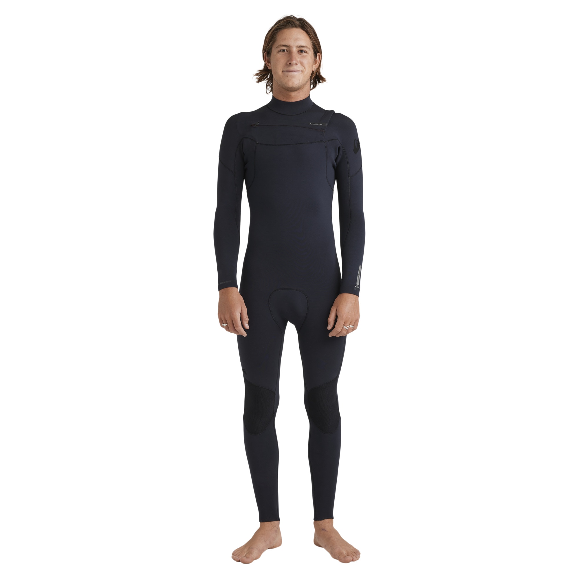 Imagen 0 de Traje de surf con cremallera en el pecho de hombre Everyday Sessions 4/3mm Quiksilver Negro