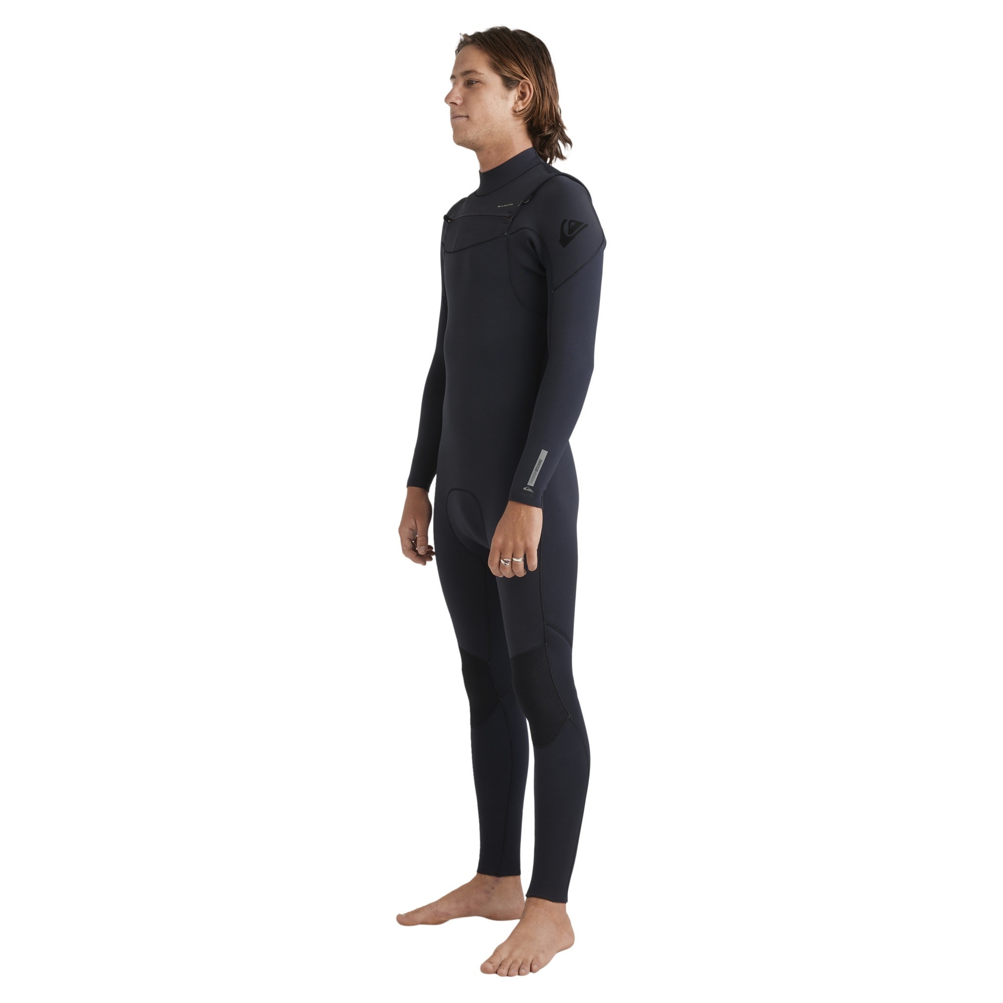 Traje de surf con cremallera en el pecho de hombre Everyday Sessions 4/3mm Quiksilver - Negro Negro-3