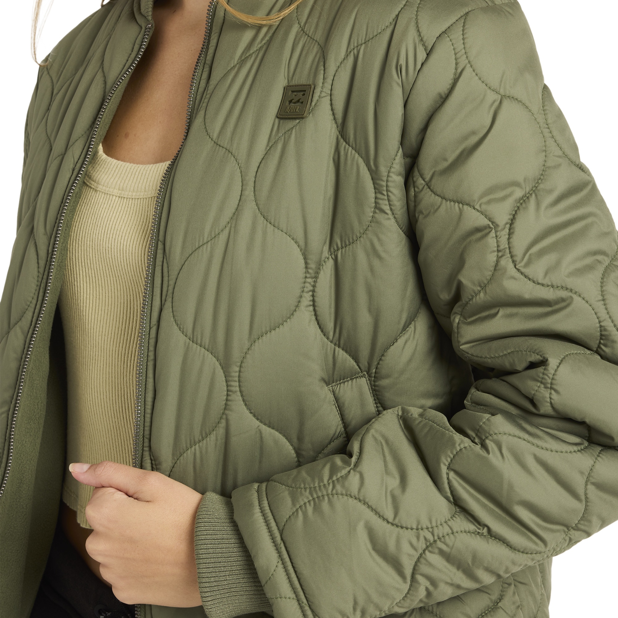 Imagen 6 de Chaqueta de mujer Cuesta Billabong - Verde Verde