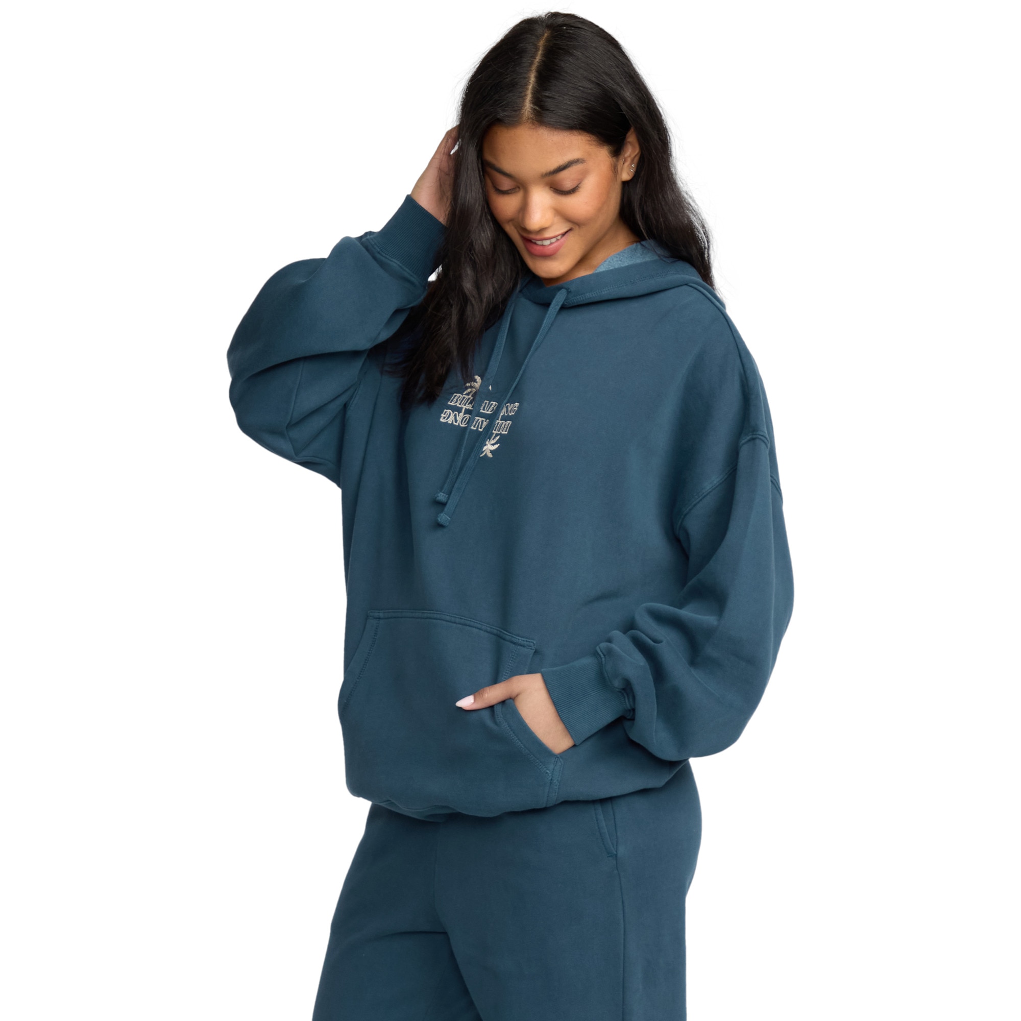 Imagen 4 de Sudadera de mujer Best Wishes Billabong - Azul Azul