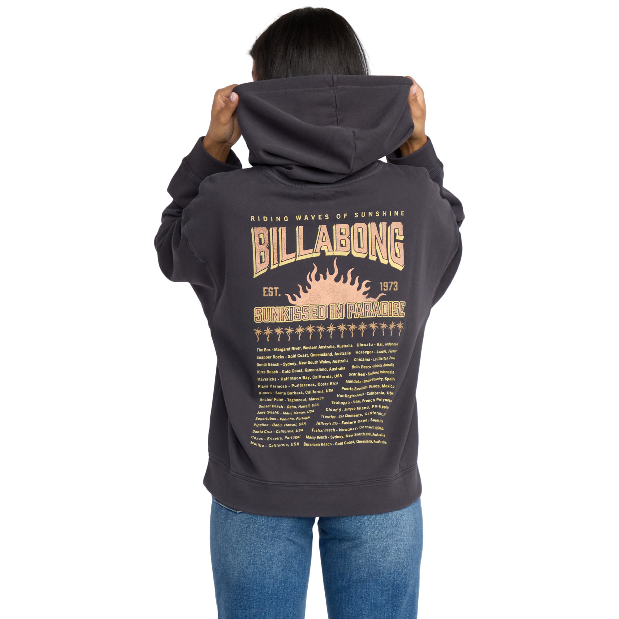 Imagen 2 de Sudadera de mujer Keep It Up Billabong - Negro Negro