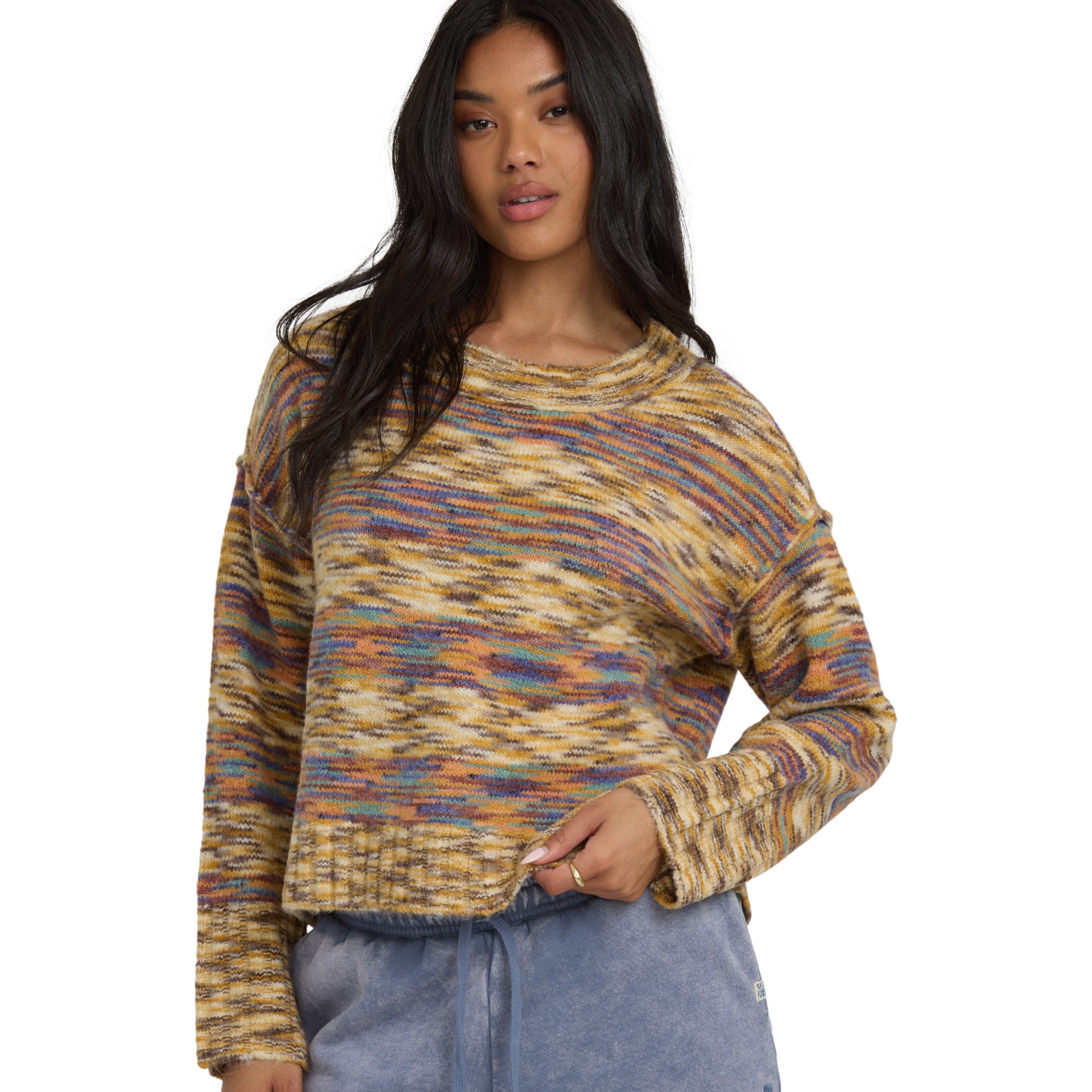 Jersey de mujer Malibu Creek Billabong - Multicolor Multicolor-3