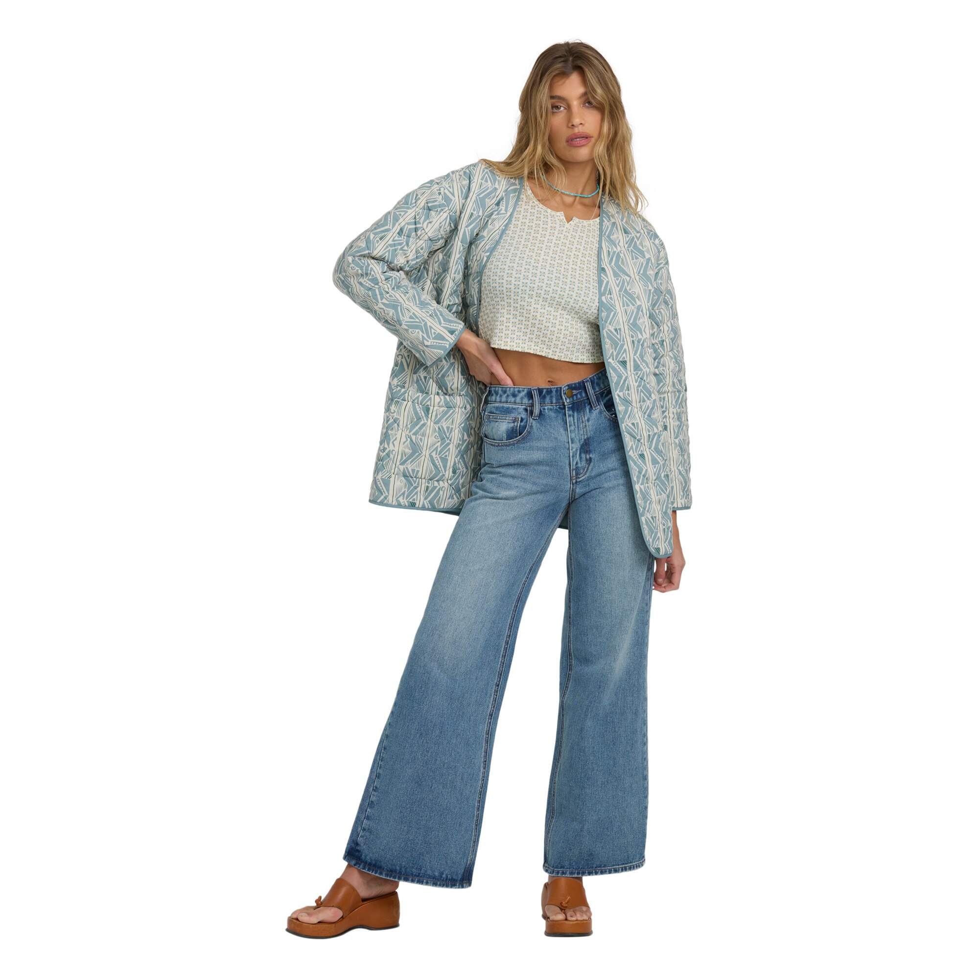 Imagen 4 de Chaqueta de mujer Day Dreamin Billabong - Multicolor Multicolor