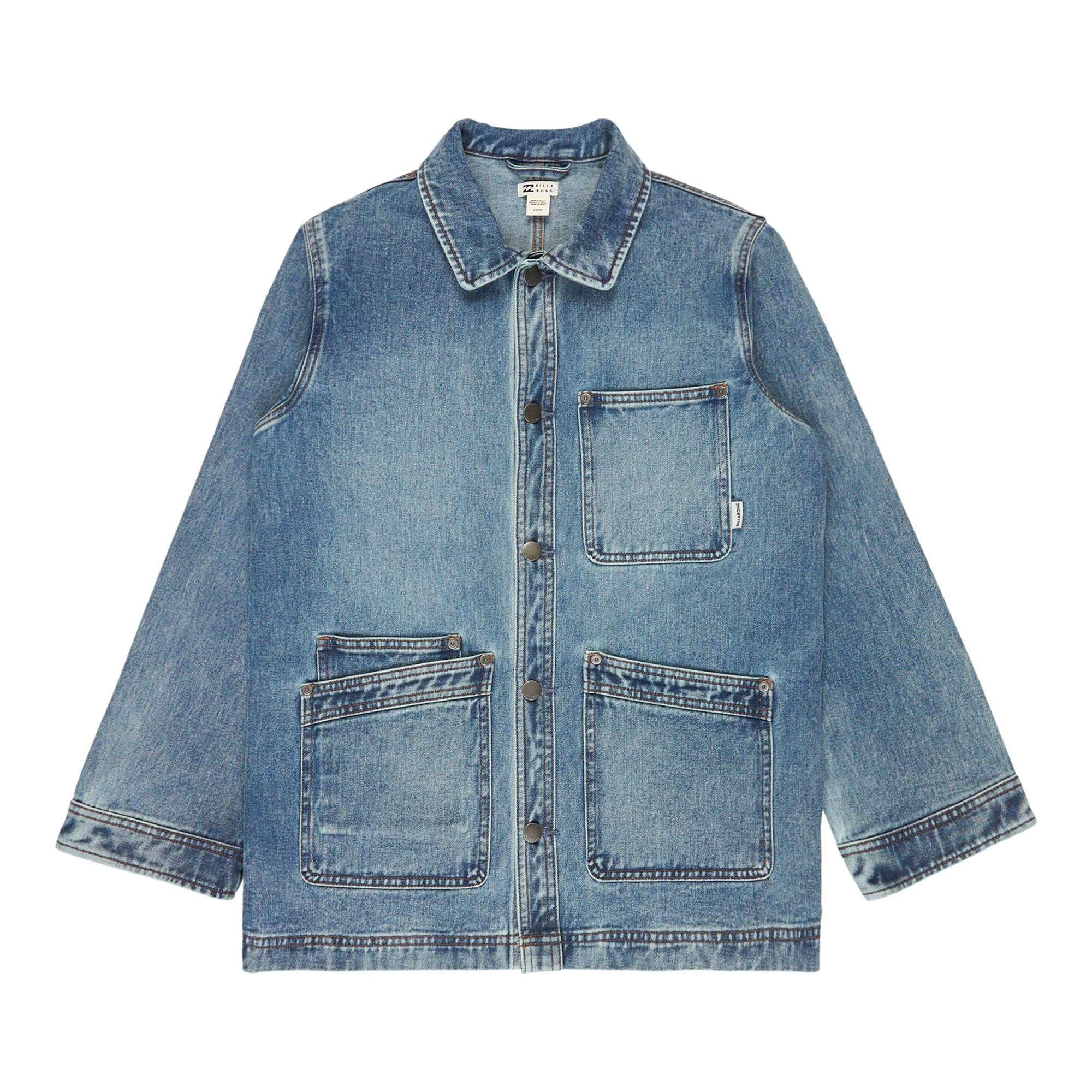 Imagen 6 de Chaqueta de mujer Denim Billabong - Azul oscuro Azul oscuro