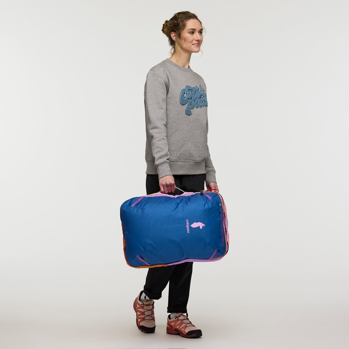 Imagen 3 de Mochila Unisex Allpa 35L Travel del día - Rosa Rosa
