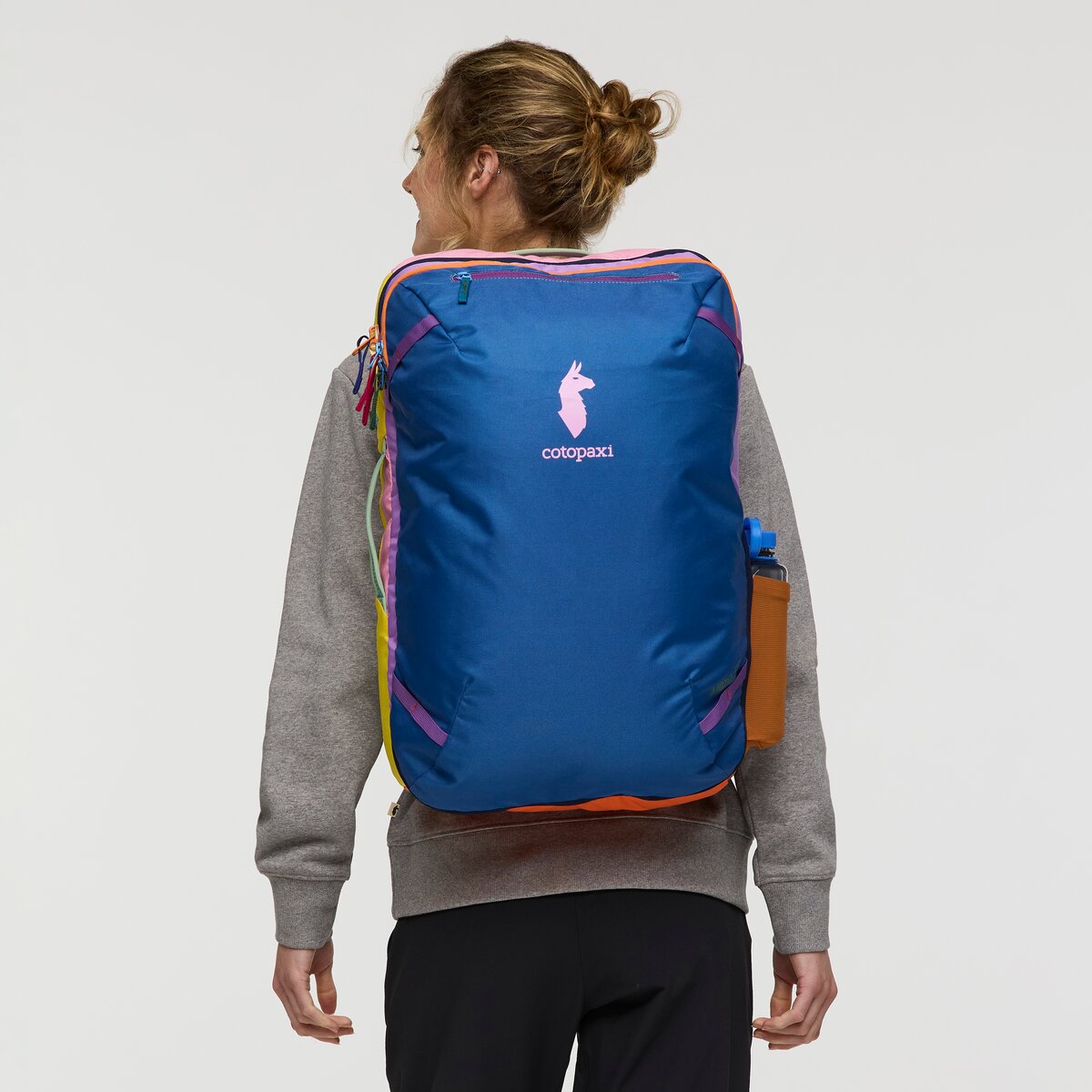 Imagen 4 de Mochila Unisex Allpa 35L Travel del día - Rosa Rosa