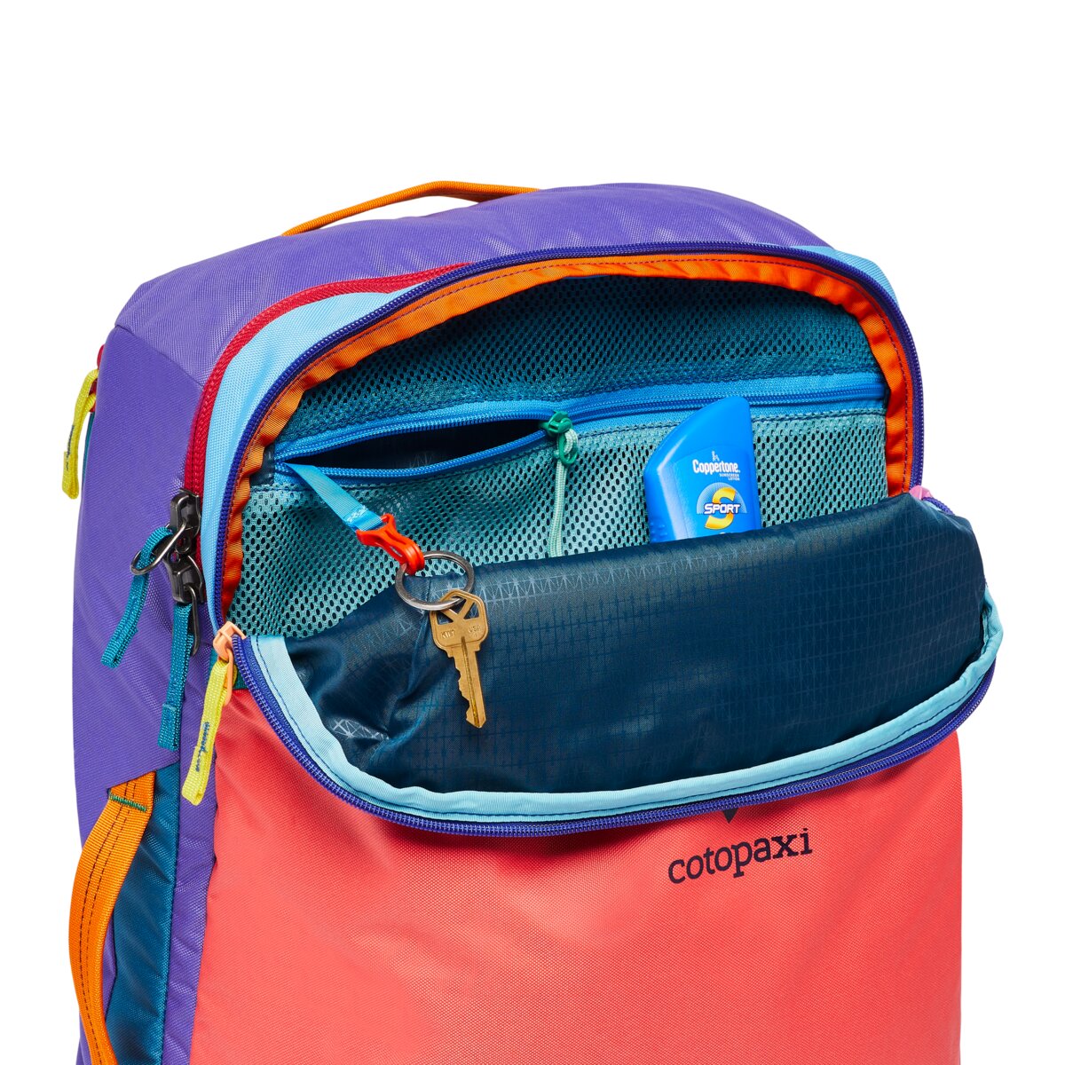 Imagen 5 de Mochila Unisex Allpa 35L Travel del día - Rosa Rosa