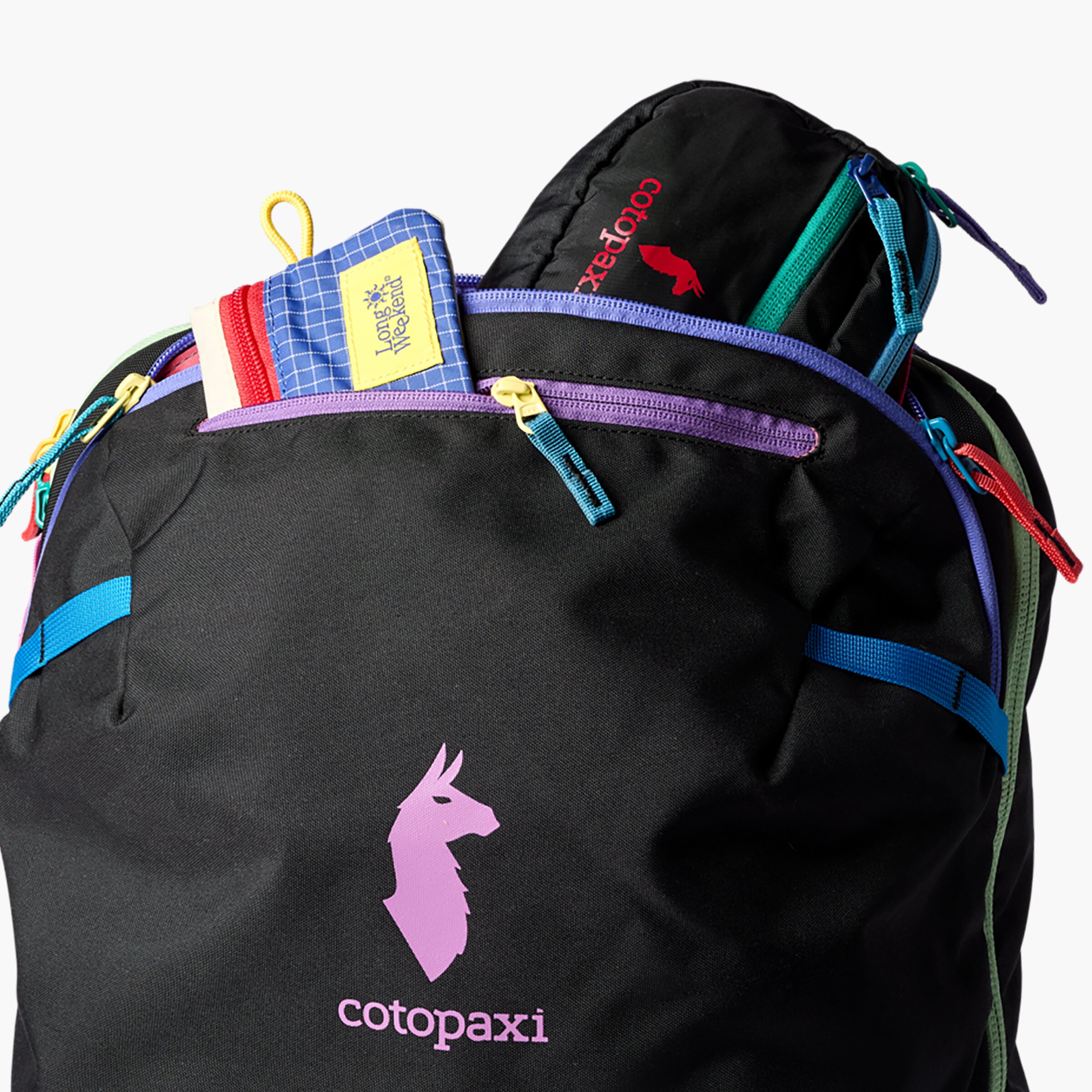 Imagen 4 de Mochila Unisex Allpa 35L Travel del día dark - Negro Negro