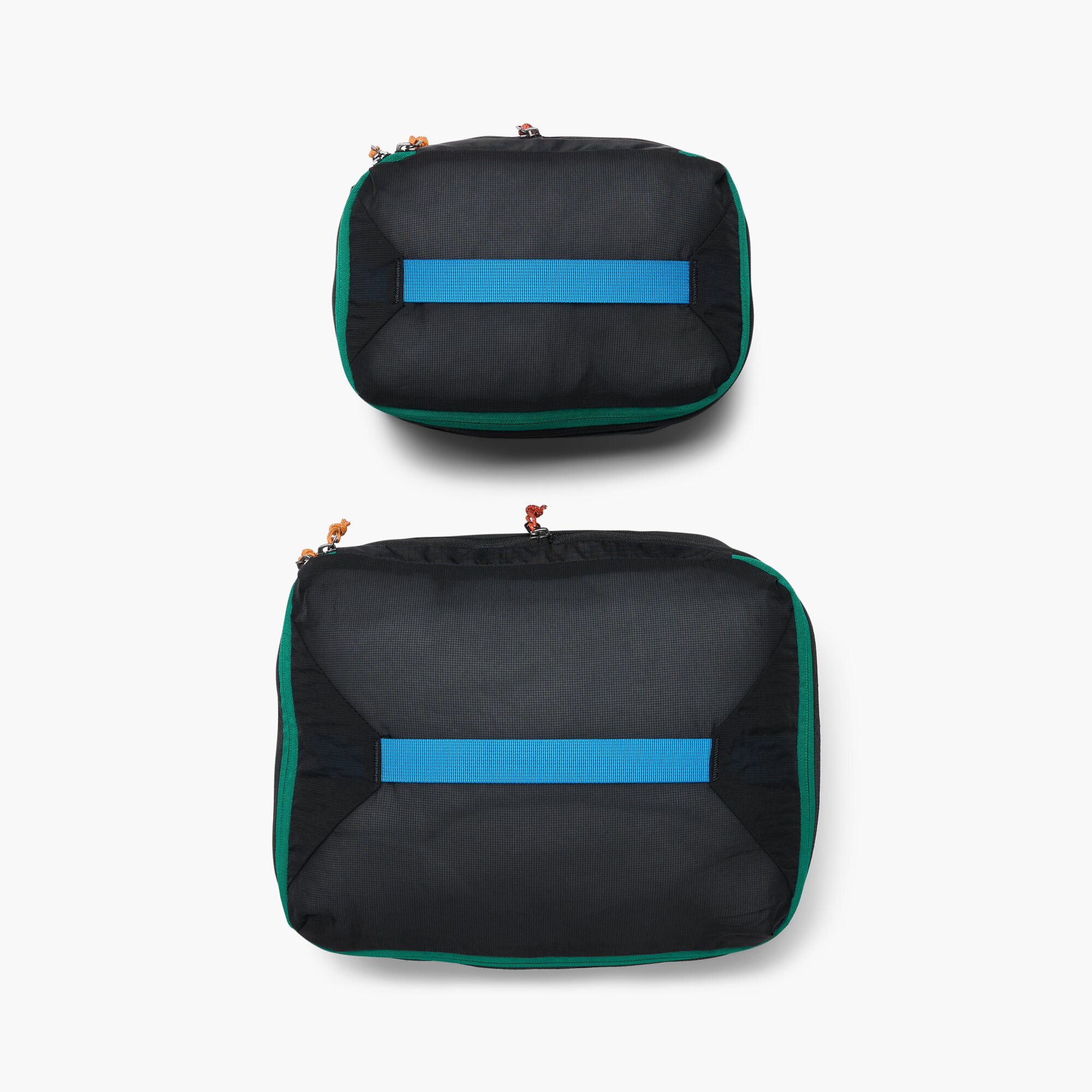 Imagen 2 de Pack de 2 neceseres en malla ligera 100 % reciclada - Negro Negro