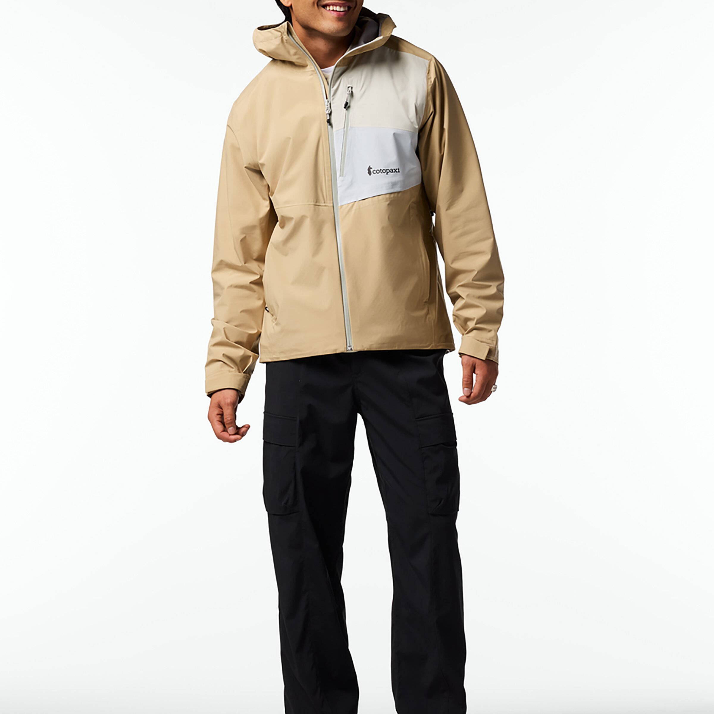 Imagen 1 de Chaqueta de hombre M IMPERMEO 3L HOODED Arena