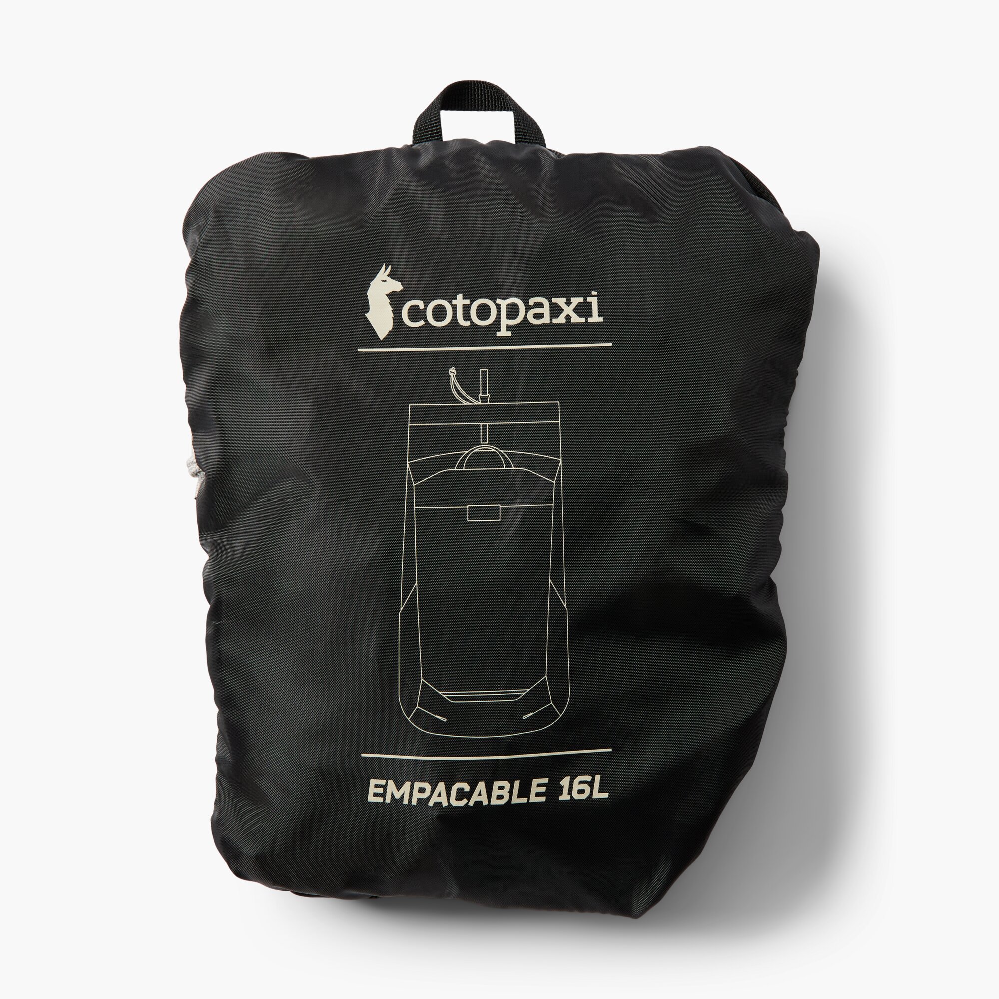 Imagen 4 de Mochila Empacable de 16L ligera con materiales 100% reciclados - Negro Negro