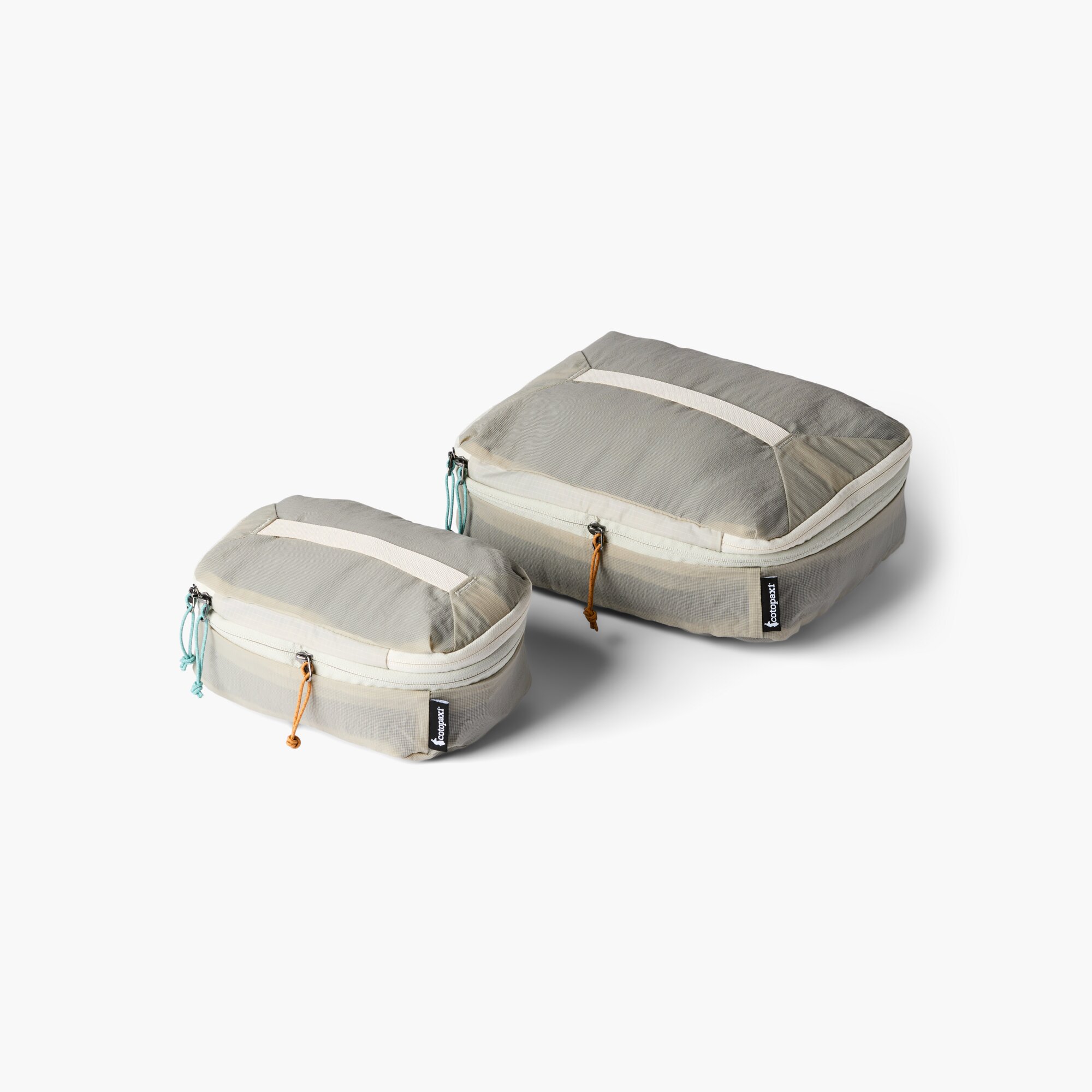 Imagen 1 de Pack de 2 neceseres en malla ligera 100 % reciclada - Gris Gris