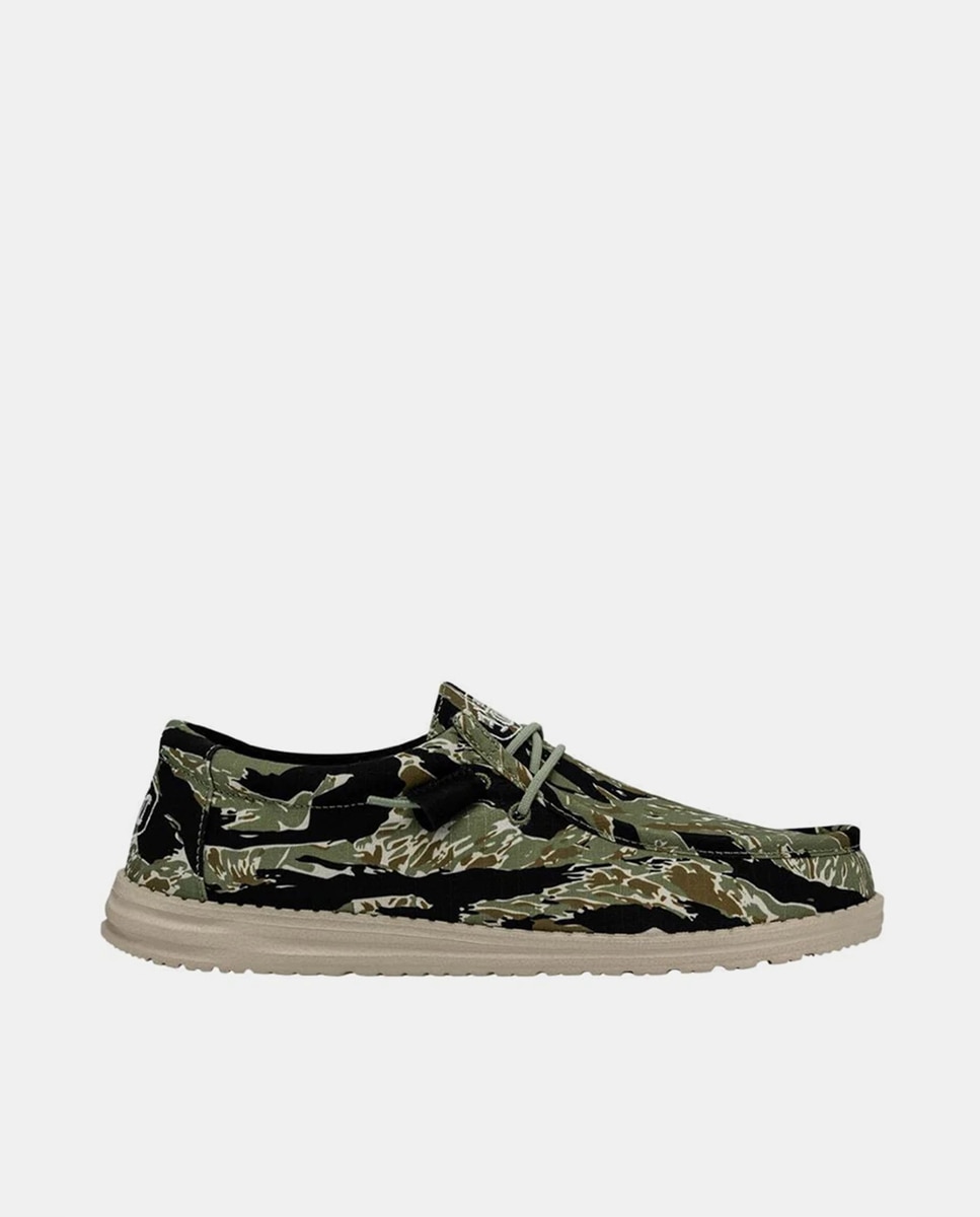 Imagen 1 de Zapatos de cordones de hombre con estampado Multicolor