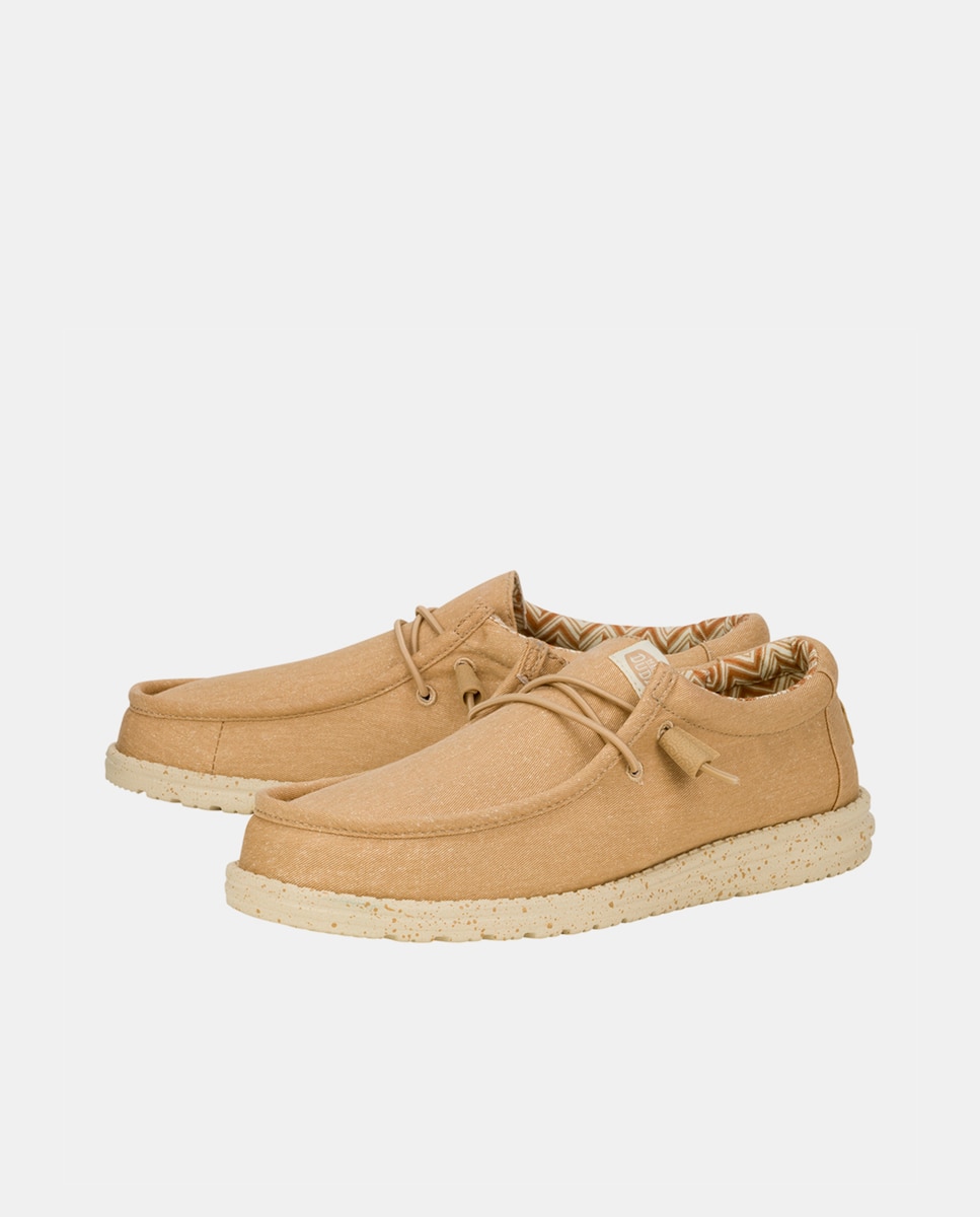 Zapatos de cordones para hombre - HeyDude - Marrón Marrón-3