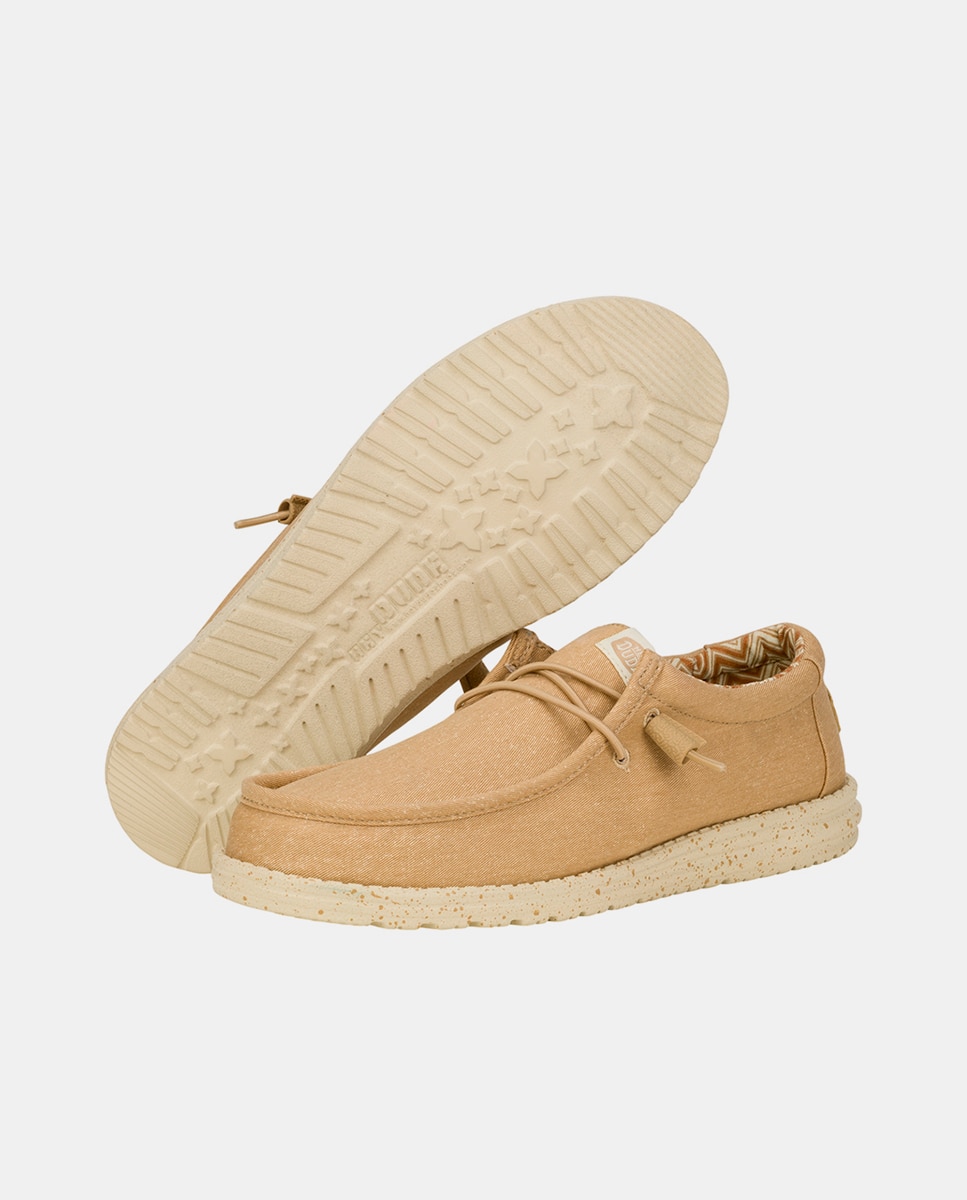 Zapatos de cordones para hombre - HeyDude - Marrón Marrón-2