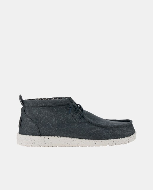 Imagen 0 de Botines de hombre de tejido con cordones