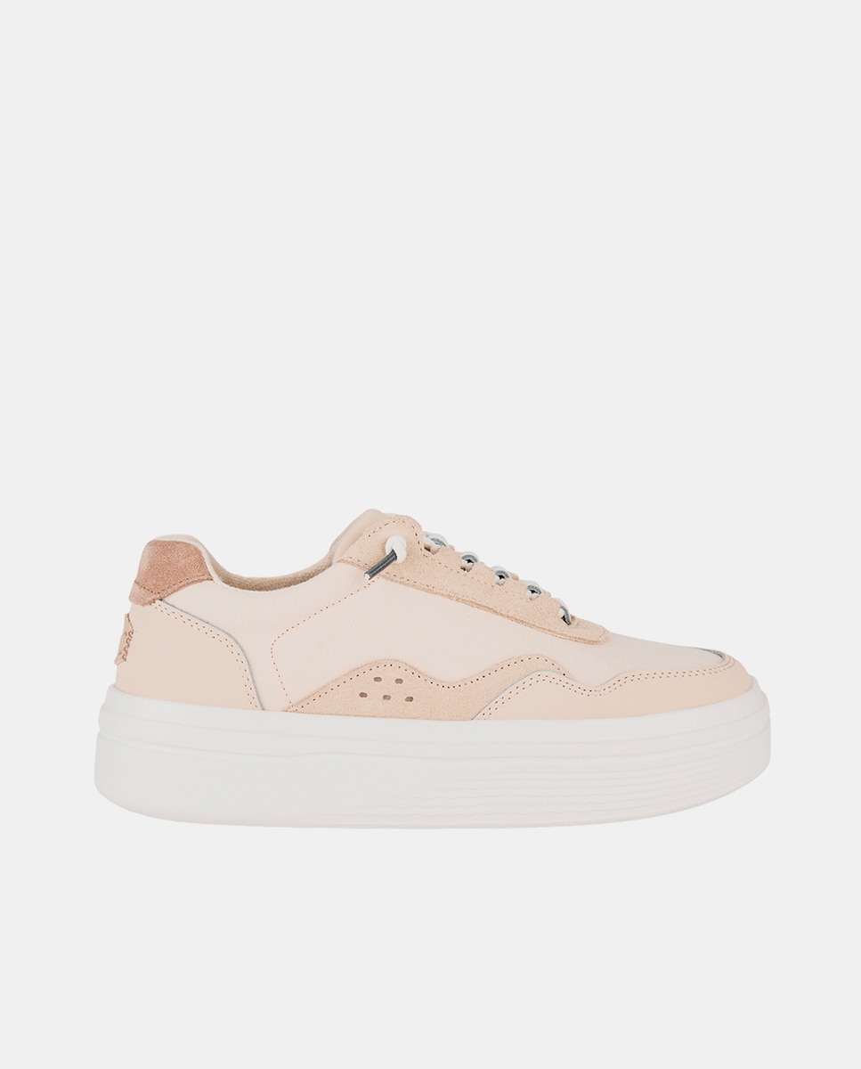 HeyDude - Zapatillas bajas de mujer de tejido y plataforma.