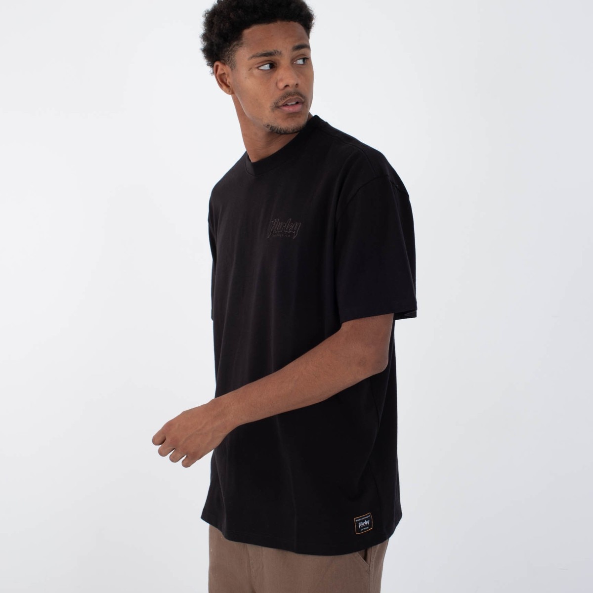 Kit De 2 Camisetas Hurley Icon Classic Preta