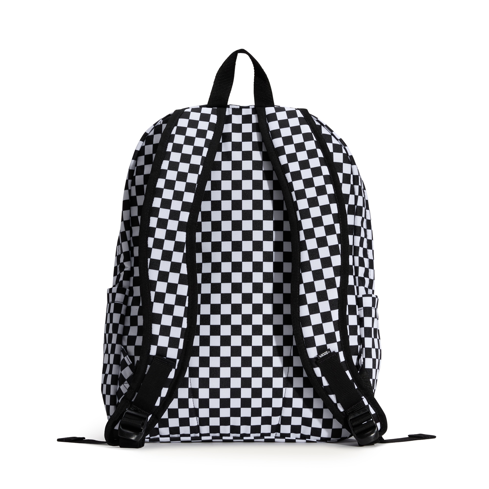 Mochila unisex Old Skool Check Vans - Negro / Blanco Negro / Blanco-2