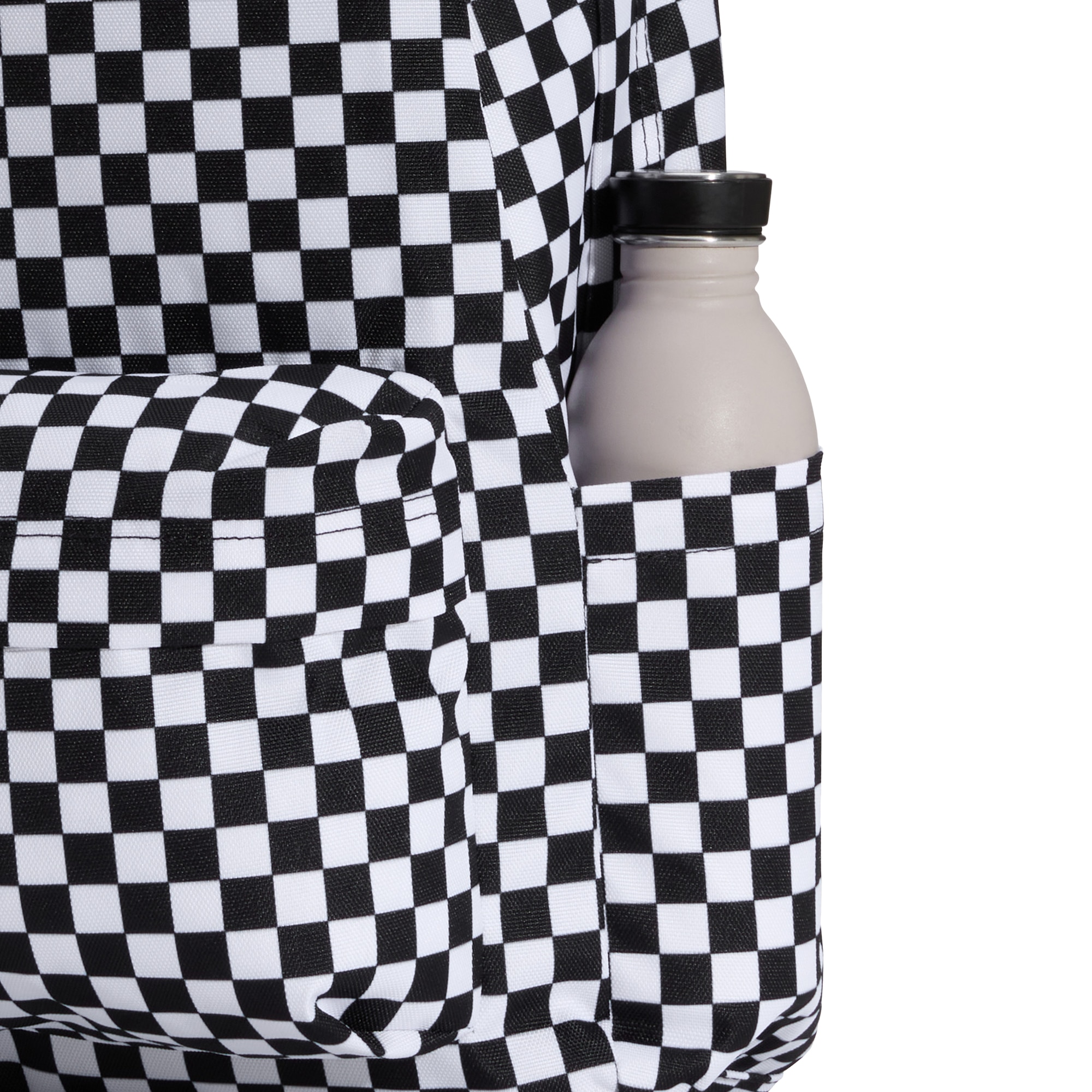 Mochila unisex Old Skool Check Vans - Negro / Blanco Negro / Blanco-3