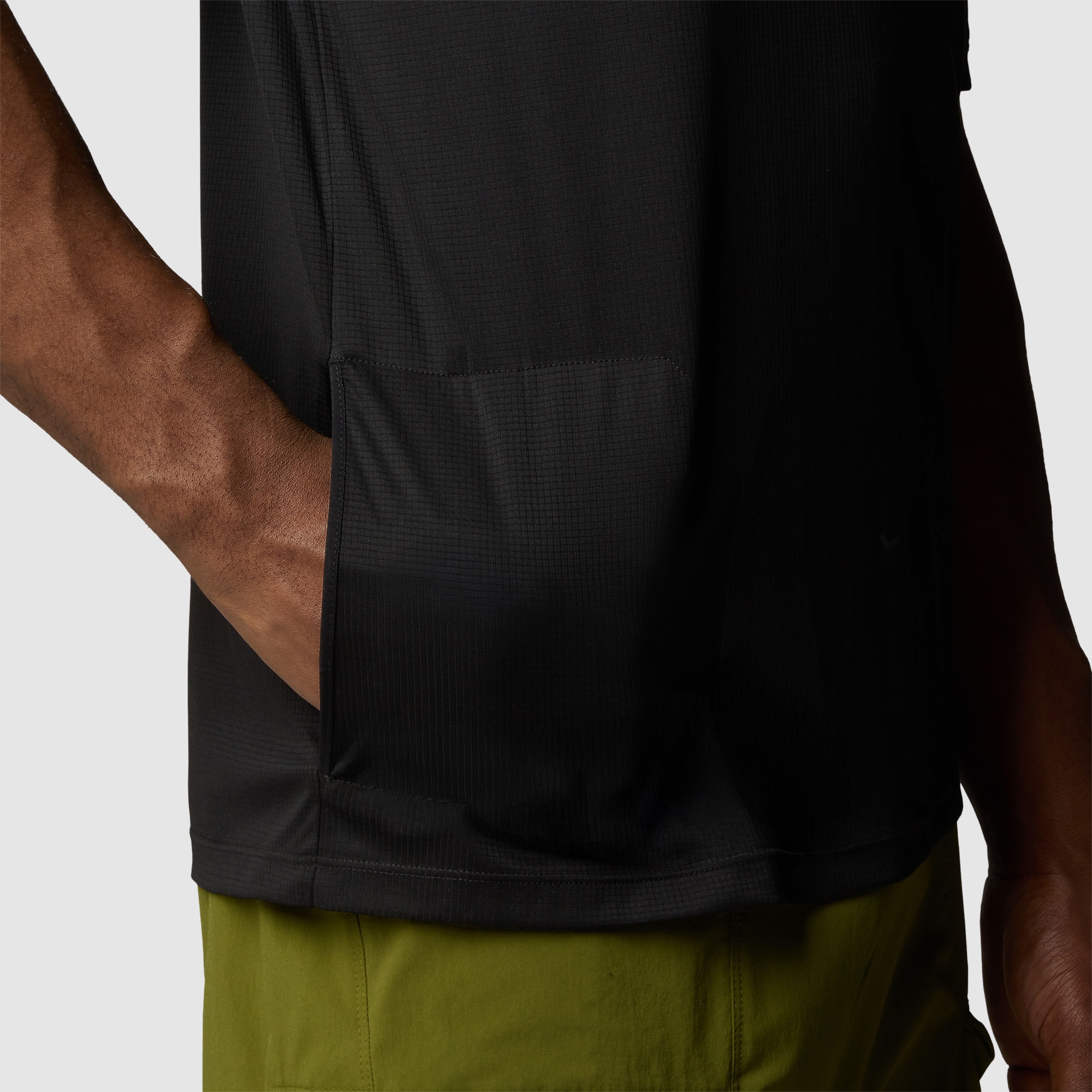 Camiseta plegable para hombre Packable The North Face - Negro Negro-5