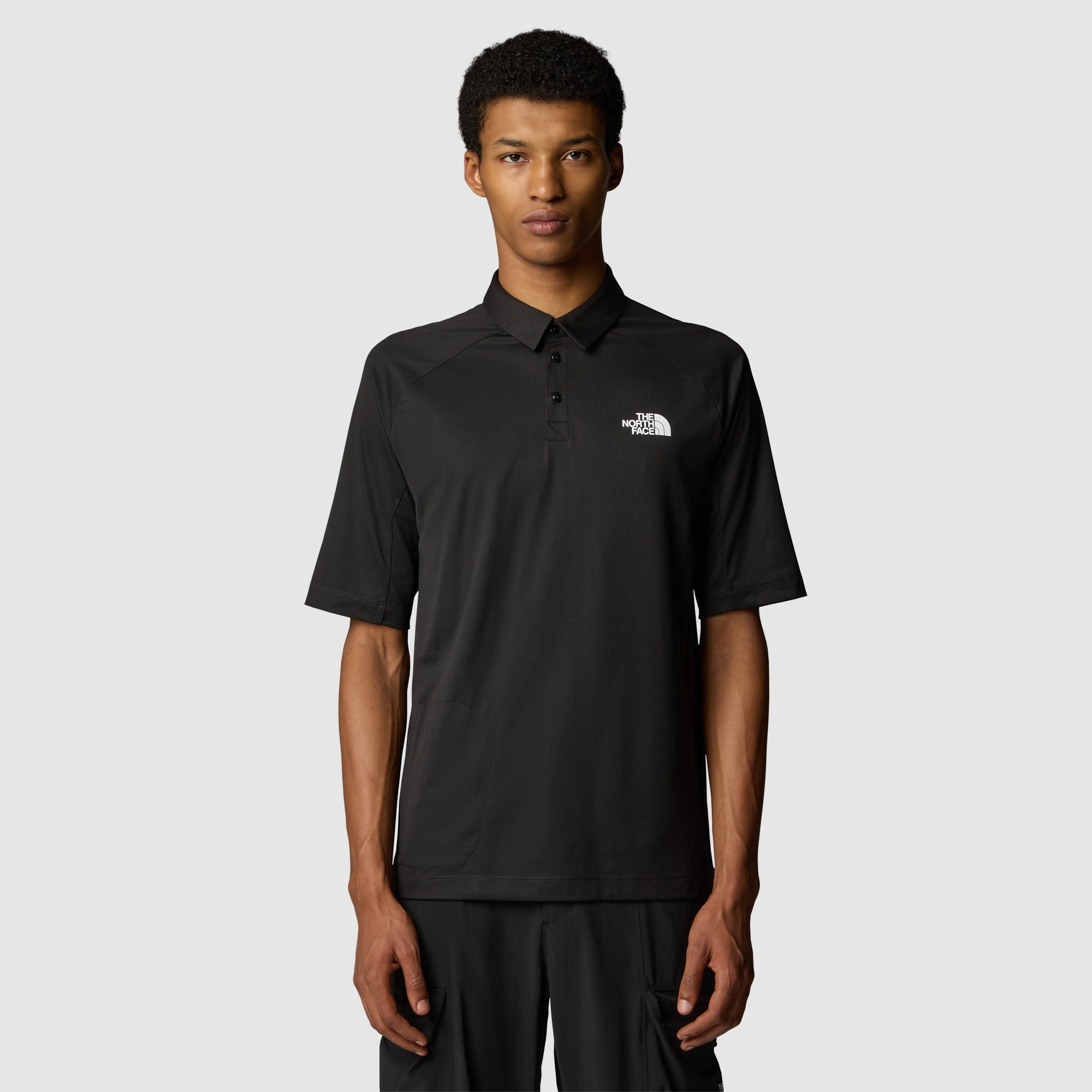 Polo plegable para hombre Packable The North Face - Negro Negro-1