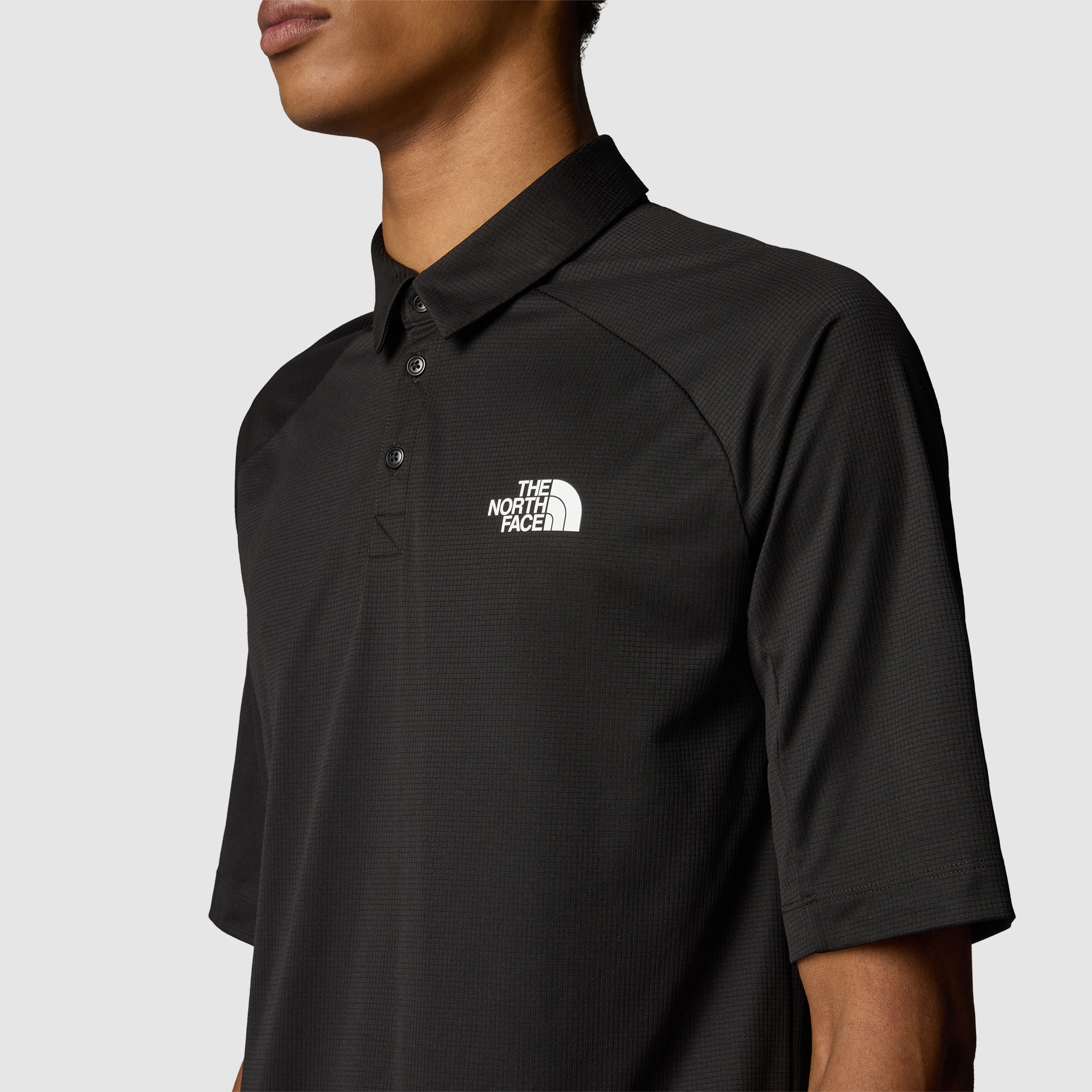 Polo plegable para hombre Packable The North Face - Negro Negro-4