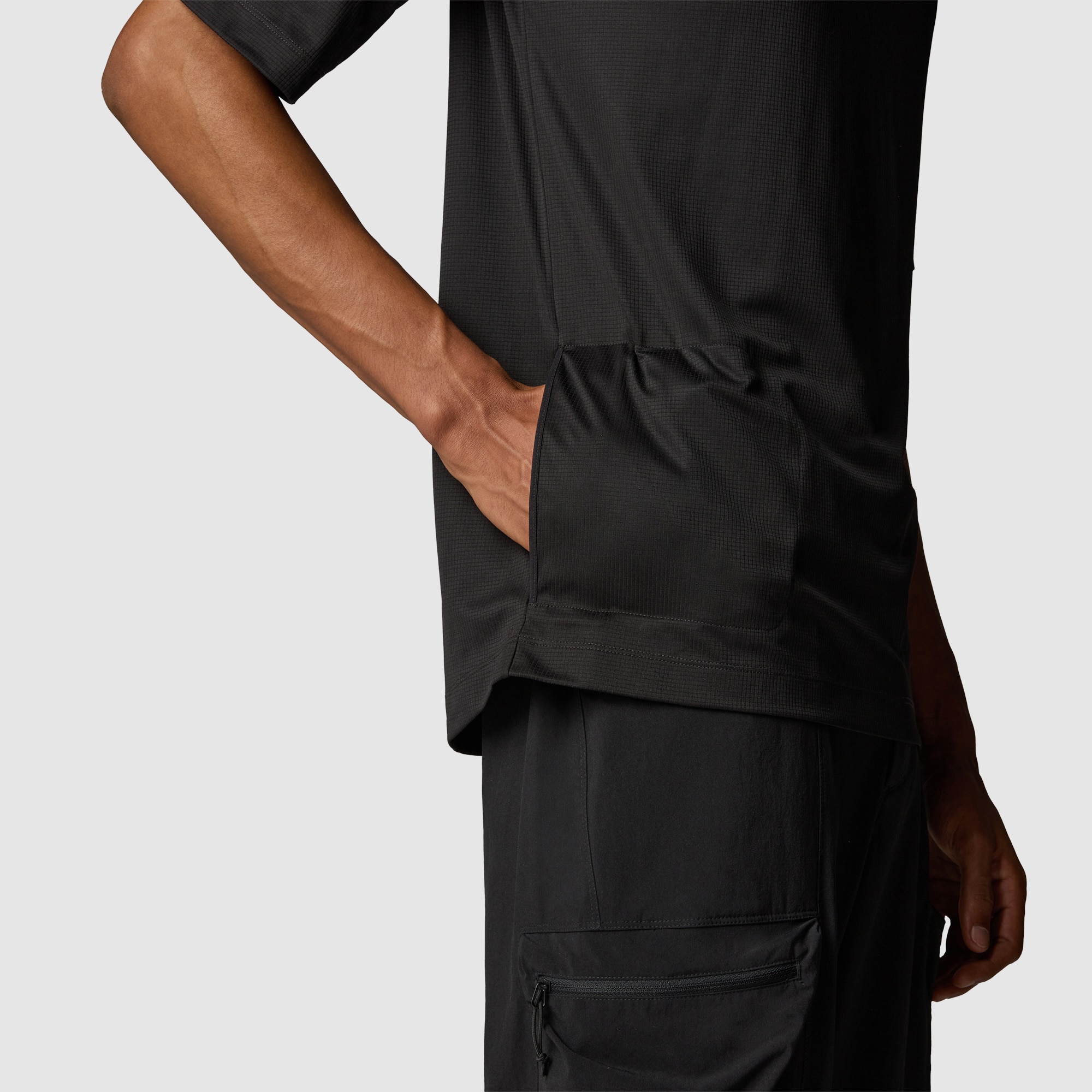 Polo plegable para hombre Packable The North Face - Negro Negro-5