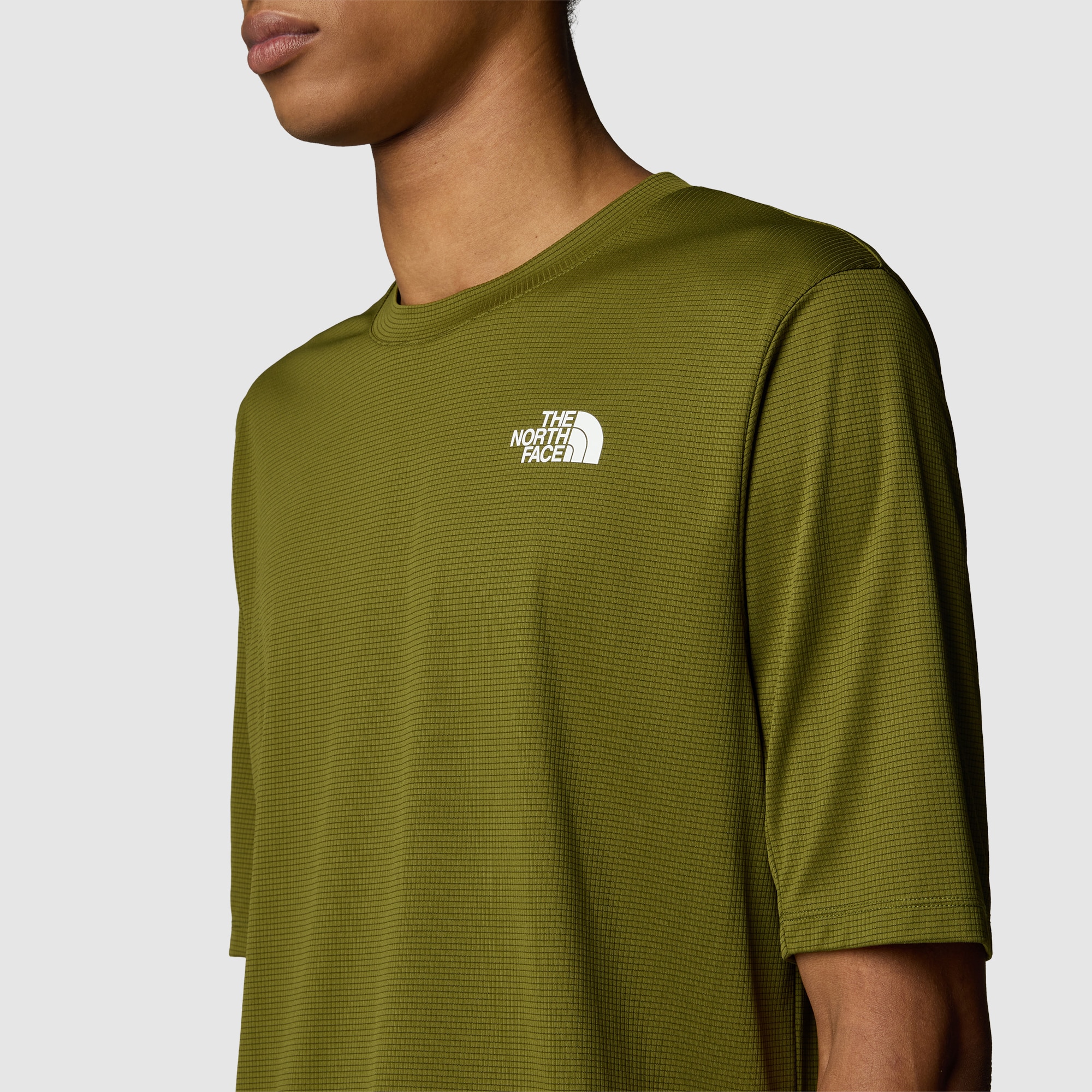 Camiseta plegable para hombre Packable The North Face - Verde Oliva Verde Oliva-4