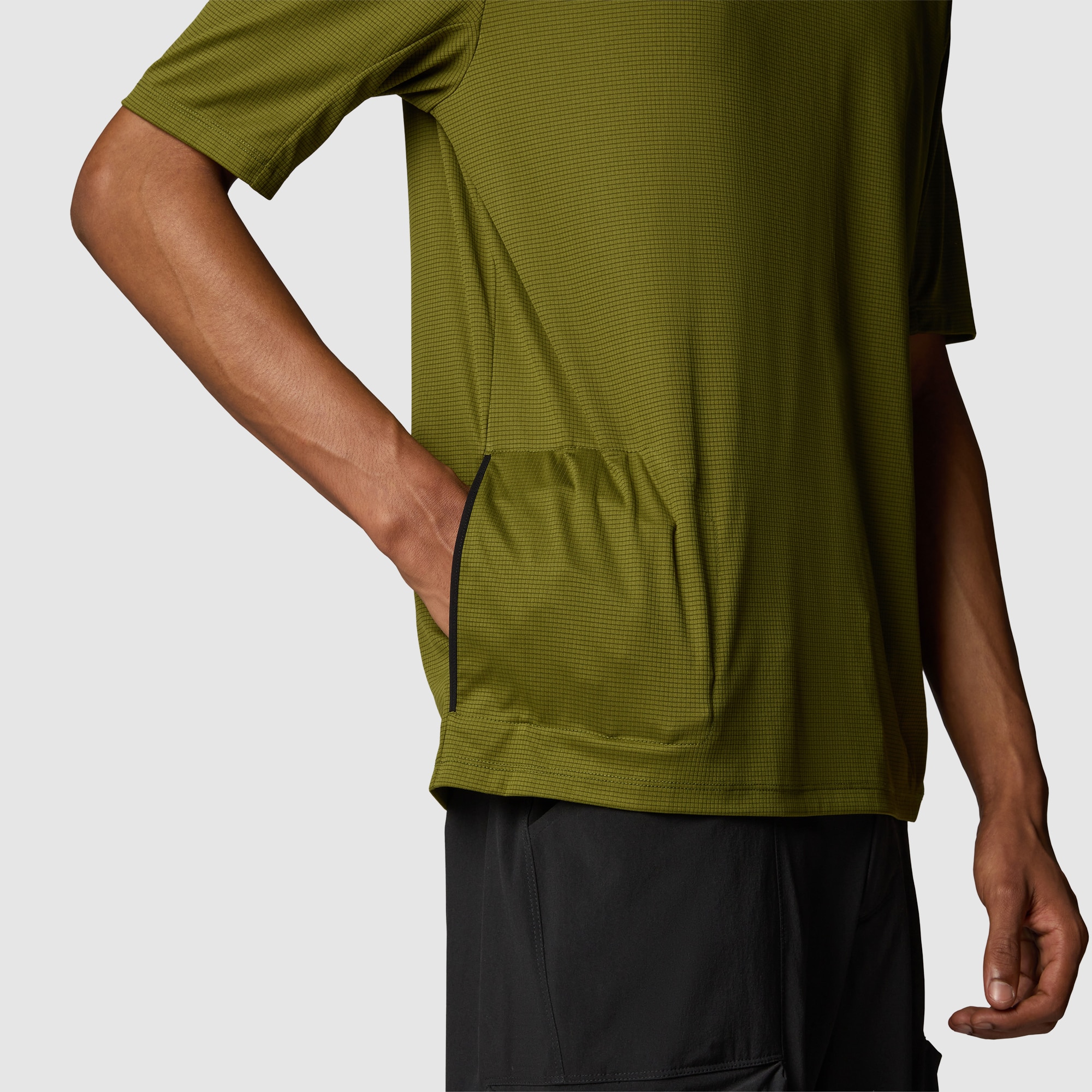Camiseta plegable para hombre Packable The North Face - Verde Oliva Verde Oliva-5