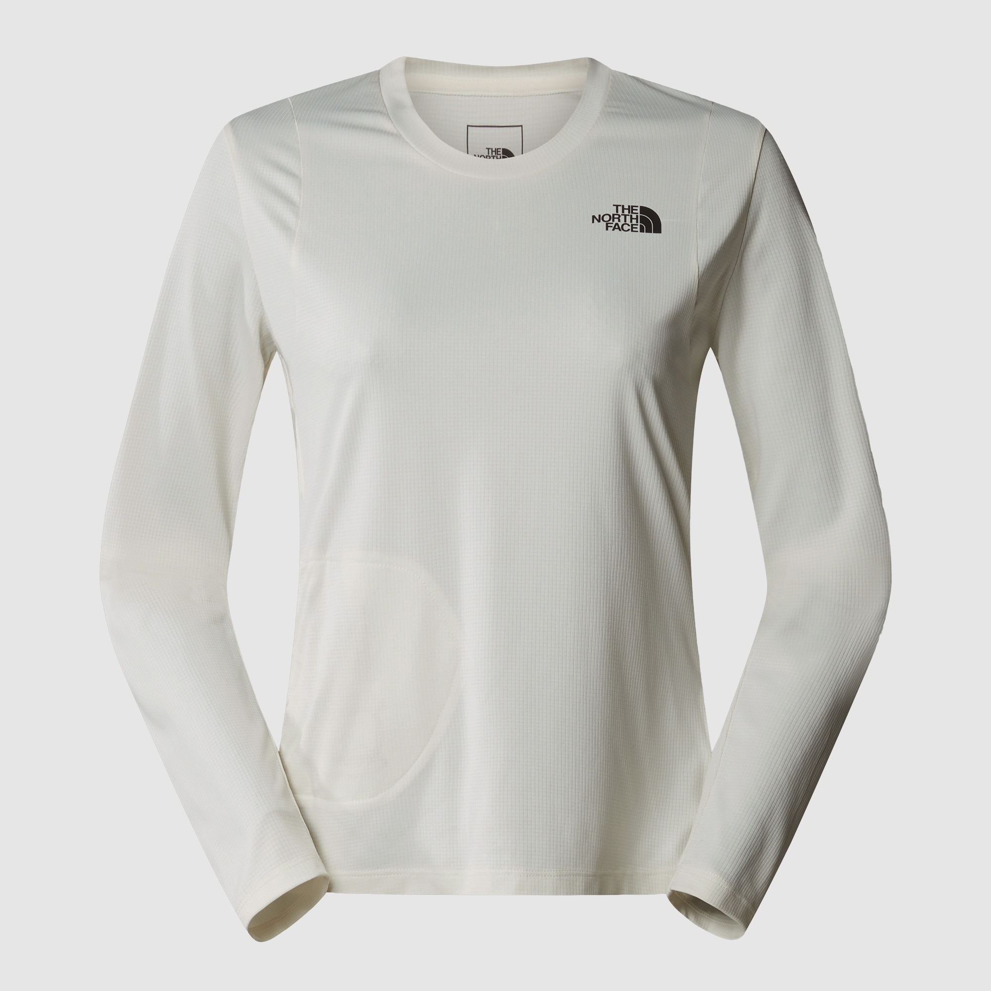 Camiseta de manga larga plegable para mujer Packable The North Face - Blanco Blanco-6