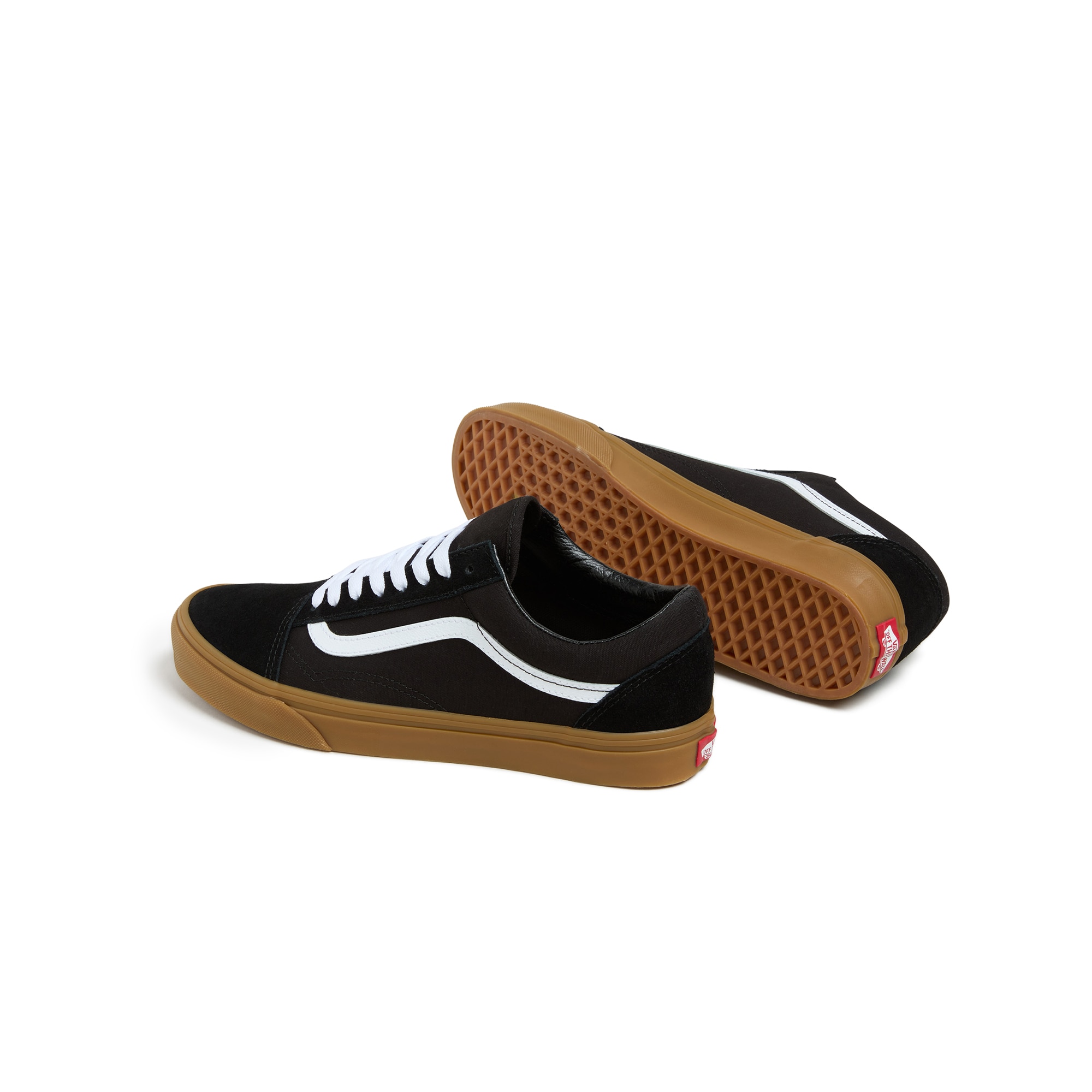 Zapatillas casual unisex Old Skool Vans - Negro / Natural Negro / Natural-3