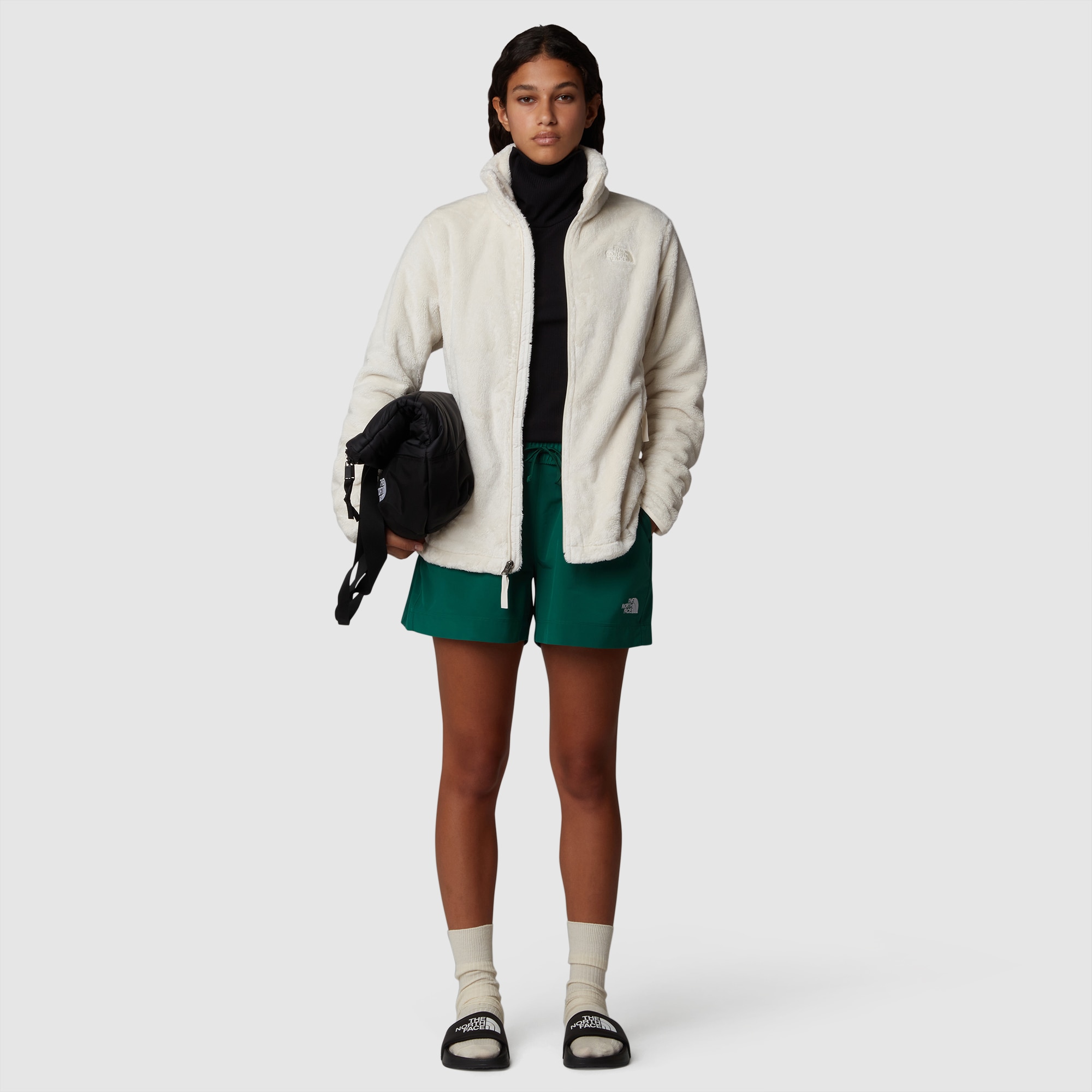 Imagen 2 de Forro polar de mujer Osito The North Face - Blanco Blanco