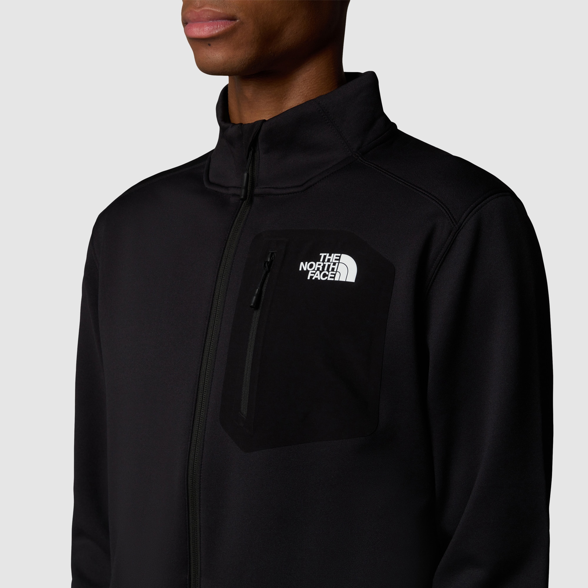 Forro polar con cremallera integral de hombre Crest The North Face - Negro Negro-4