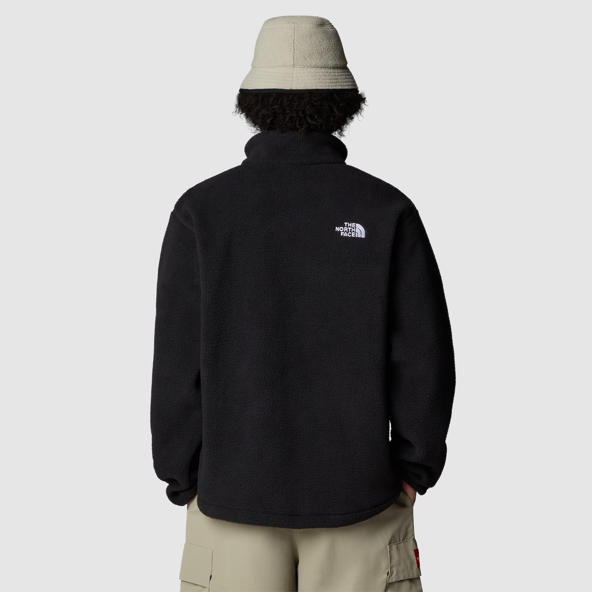 Forro polar con cremallera integral para hombre TNF Fleeski The North Face - Negro Negro-3