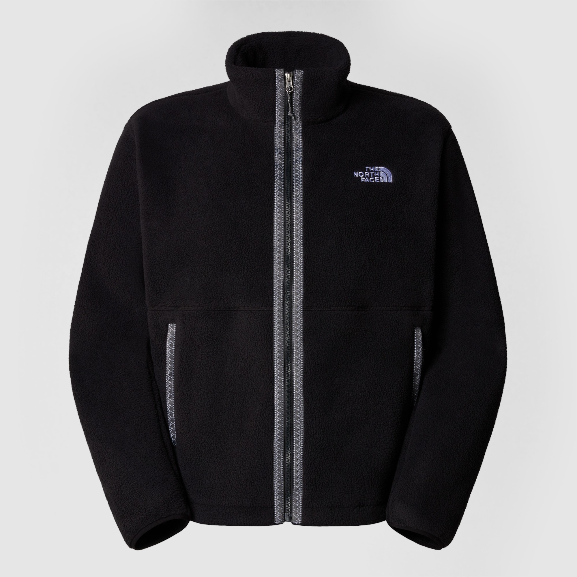 Forro polar con cremallera integral para hombre TNF Fleeski The North Face - Negro Negro-5