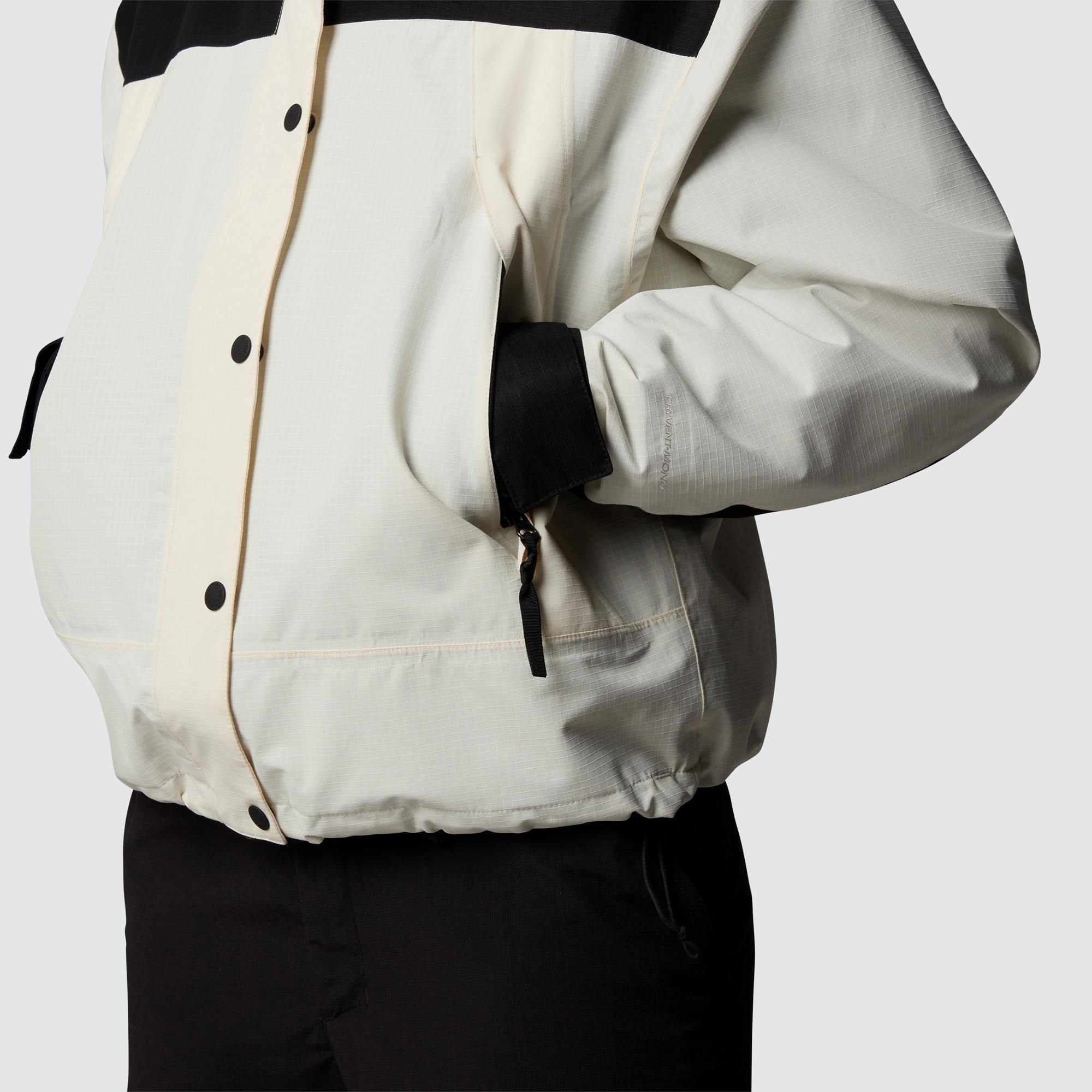 Chaqueta de mujer Mountain DryVent™ Mono The North Face - Blanco / Negro Blanco / Negro-4