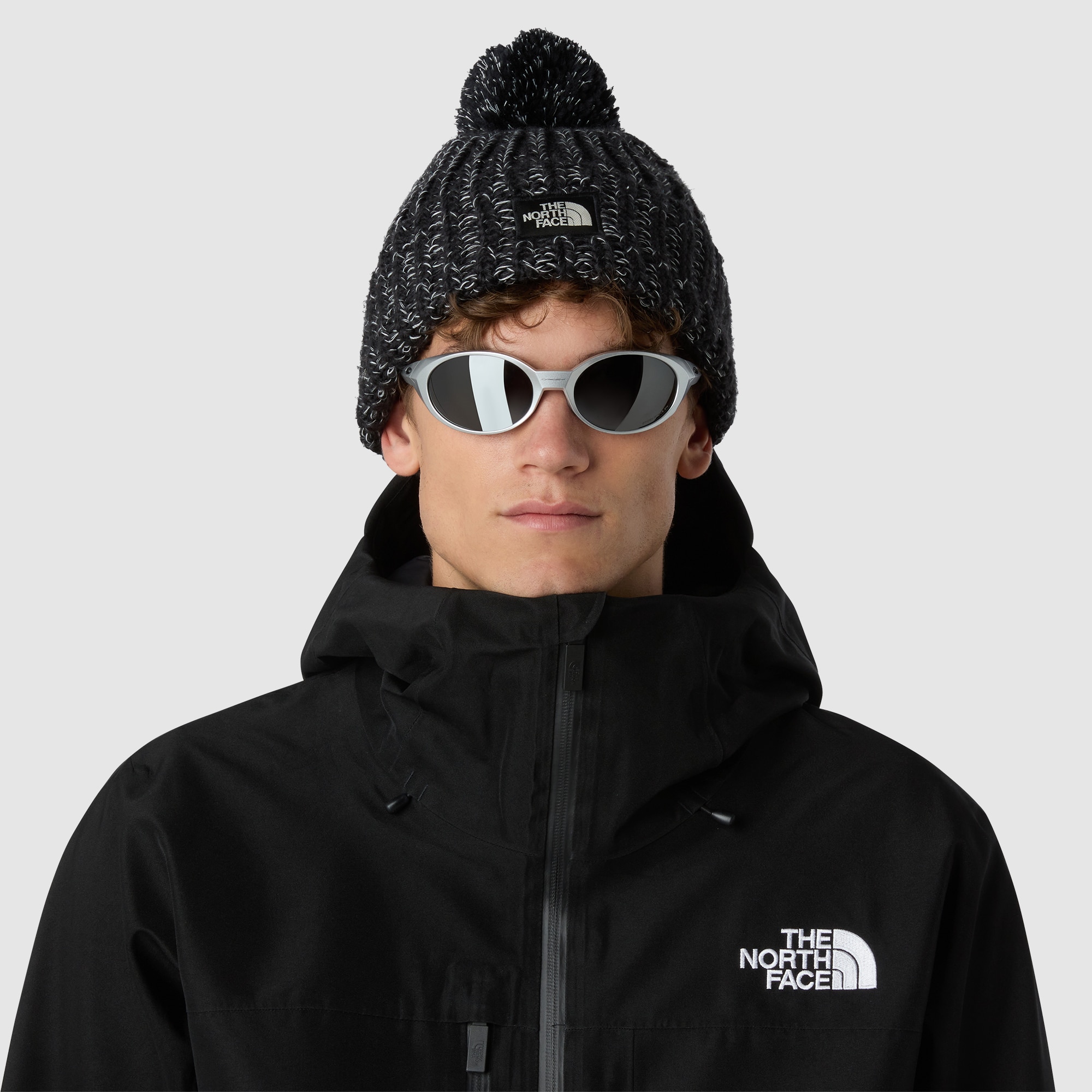 Gorro de punto grueso cálido de hombre Cabin The North Face - Negro Negro-3