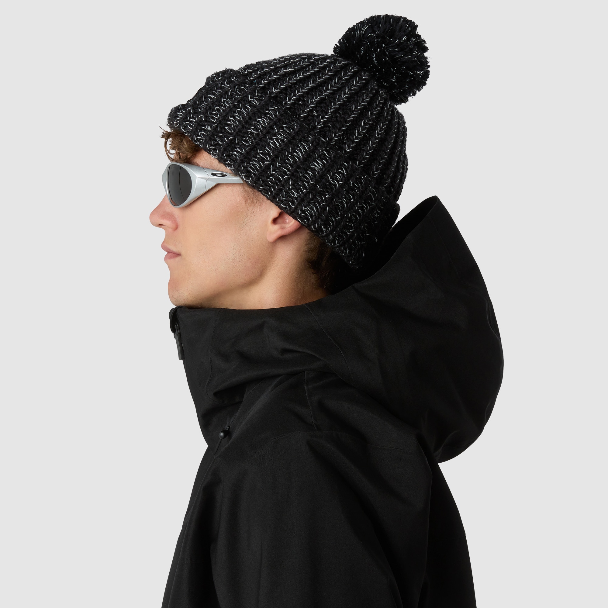 Gorro de punto grueso cálido de hombre Cabin The North Face - Negro Negro-4