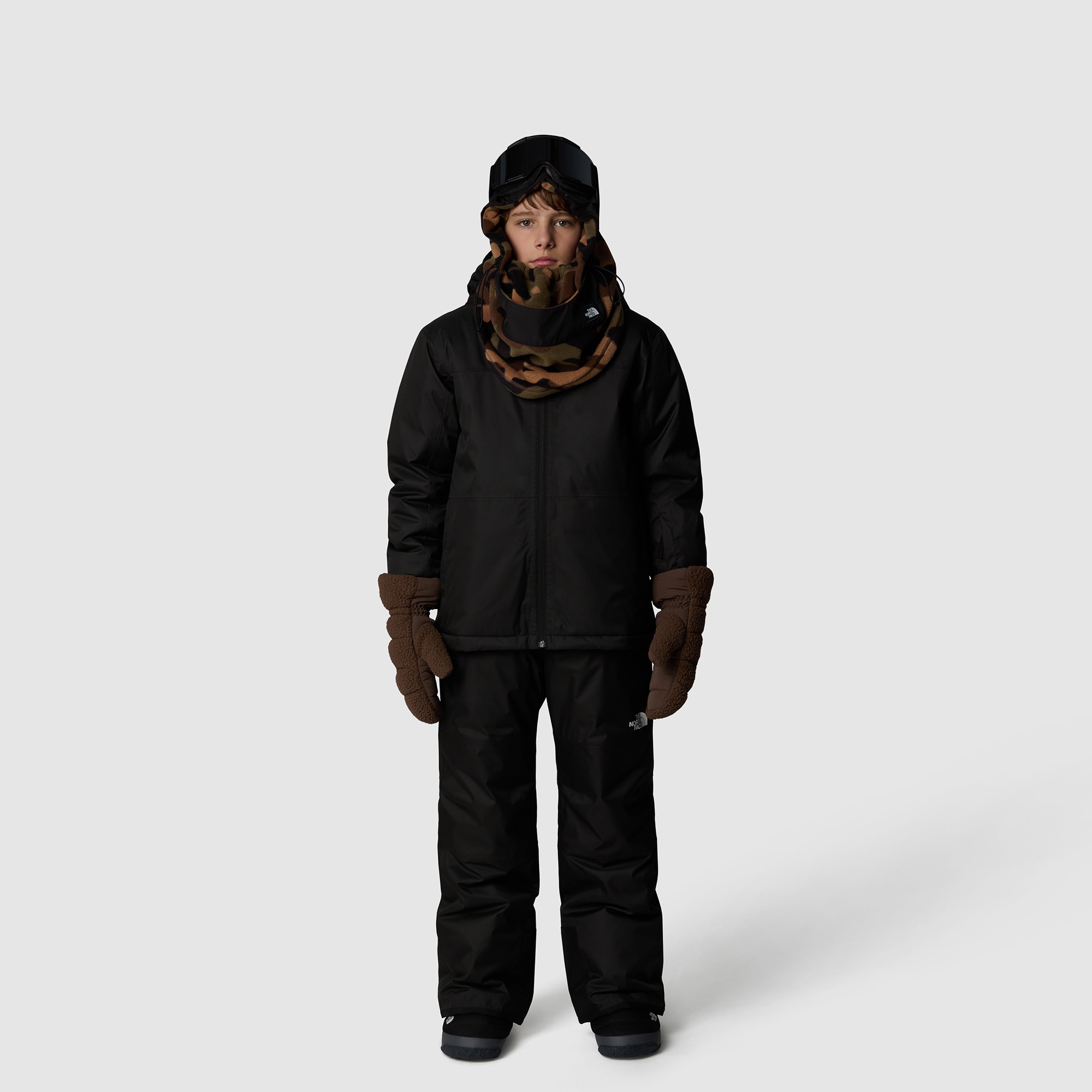 Pantalón con aislamiento térmico de niños Freedom The North Face - Azul Negro-2