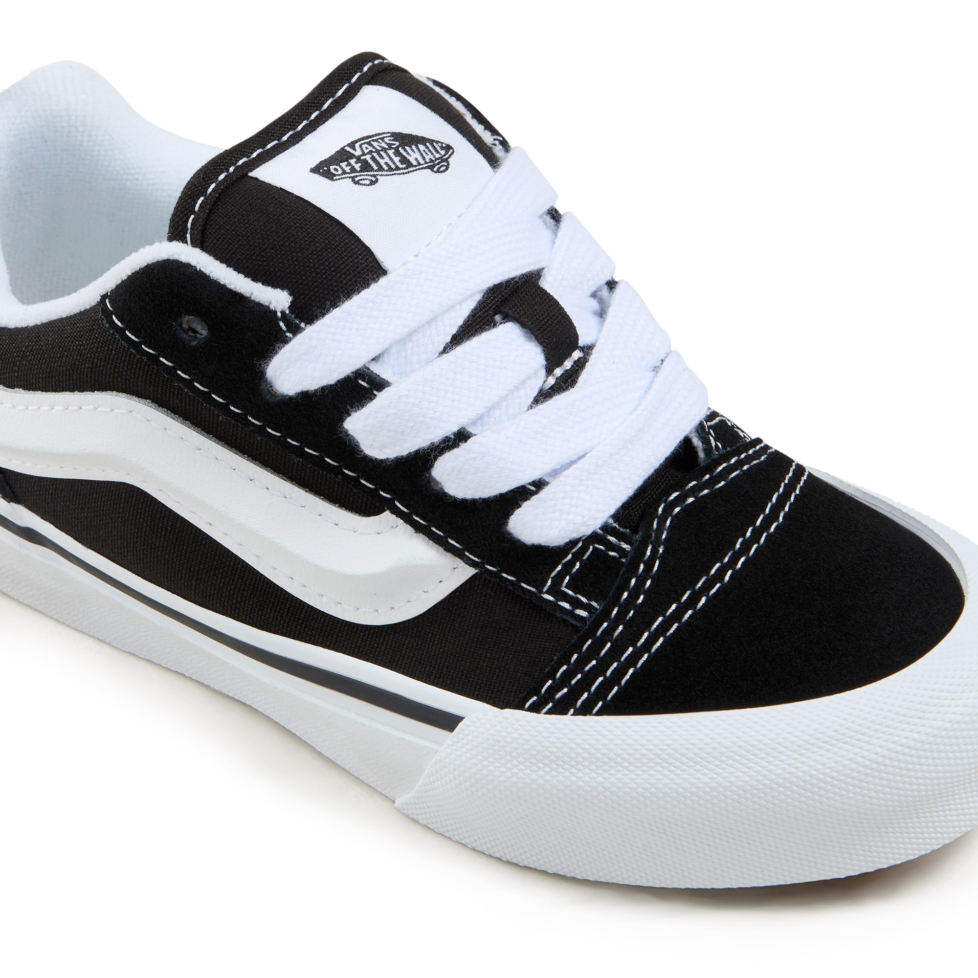 Zapatillas casual de niños Knu Skool Vans - Negro / Blanco Negro / Blanco-4