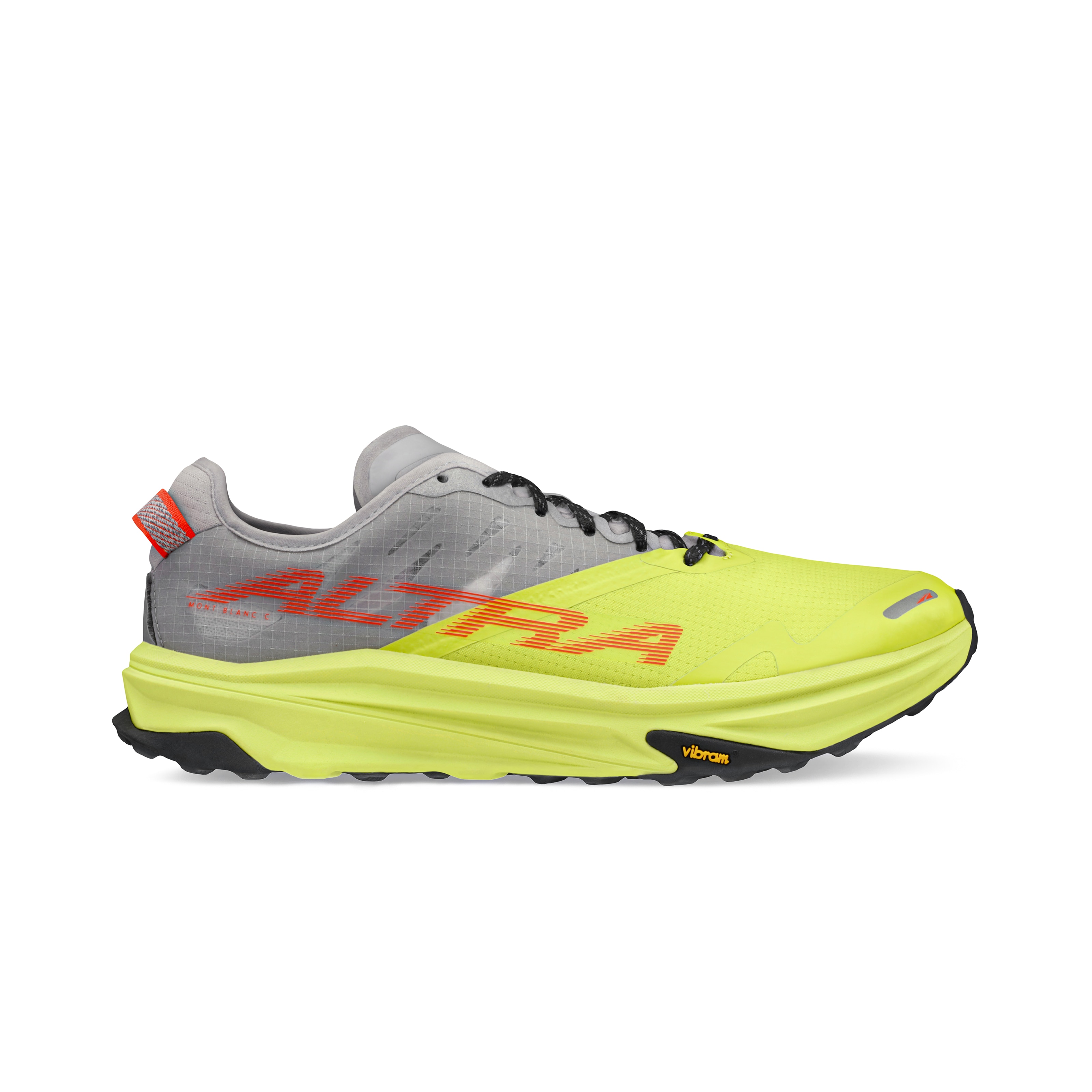 Altra Zapatillas de trail running de hombre Mont Blanc Carbon Gris / Verde